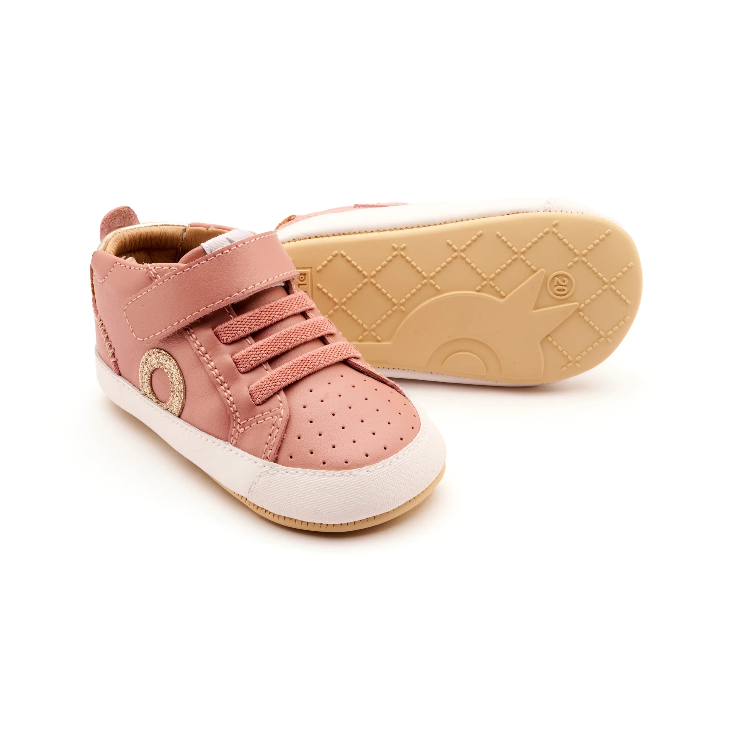 Oldsoles - Baby Zig - Kiss / Gold / Glam Gold