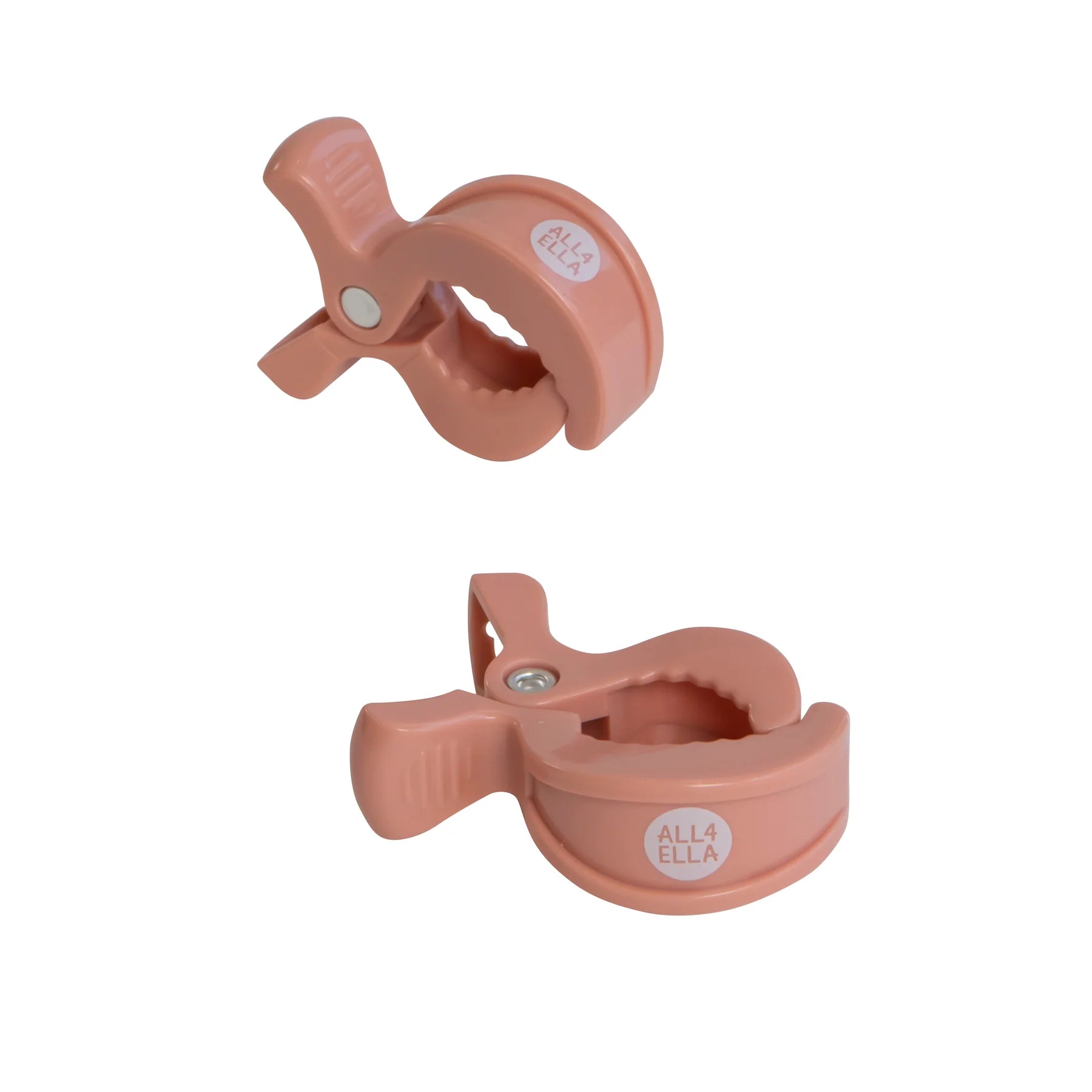 All 4 Ella - Pram pegs 2 pk - Peach