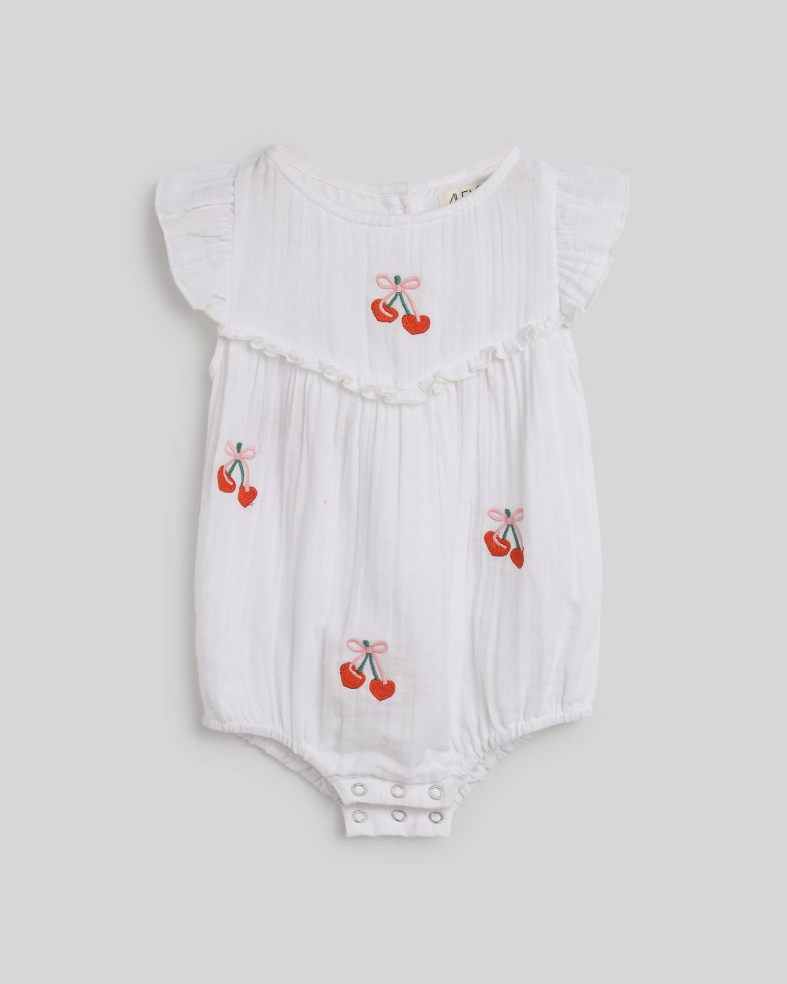 Alex & Ant - Pretty Romper - White