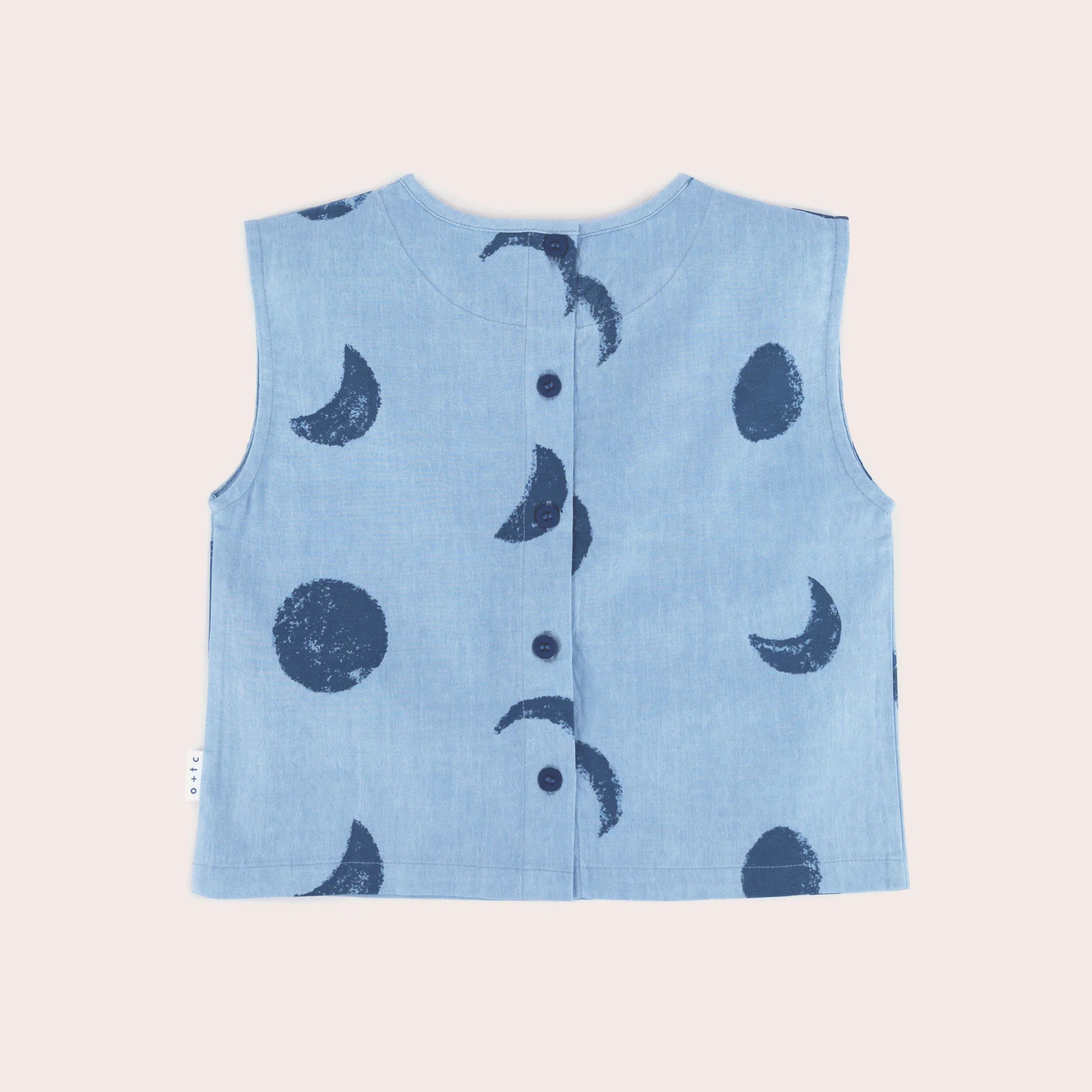 Olive + The Captain - Blue Moons Boxy Singlet