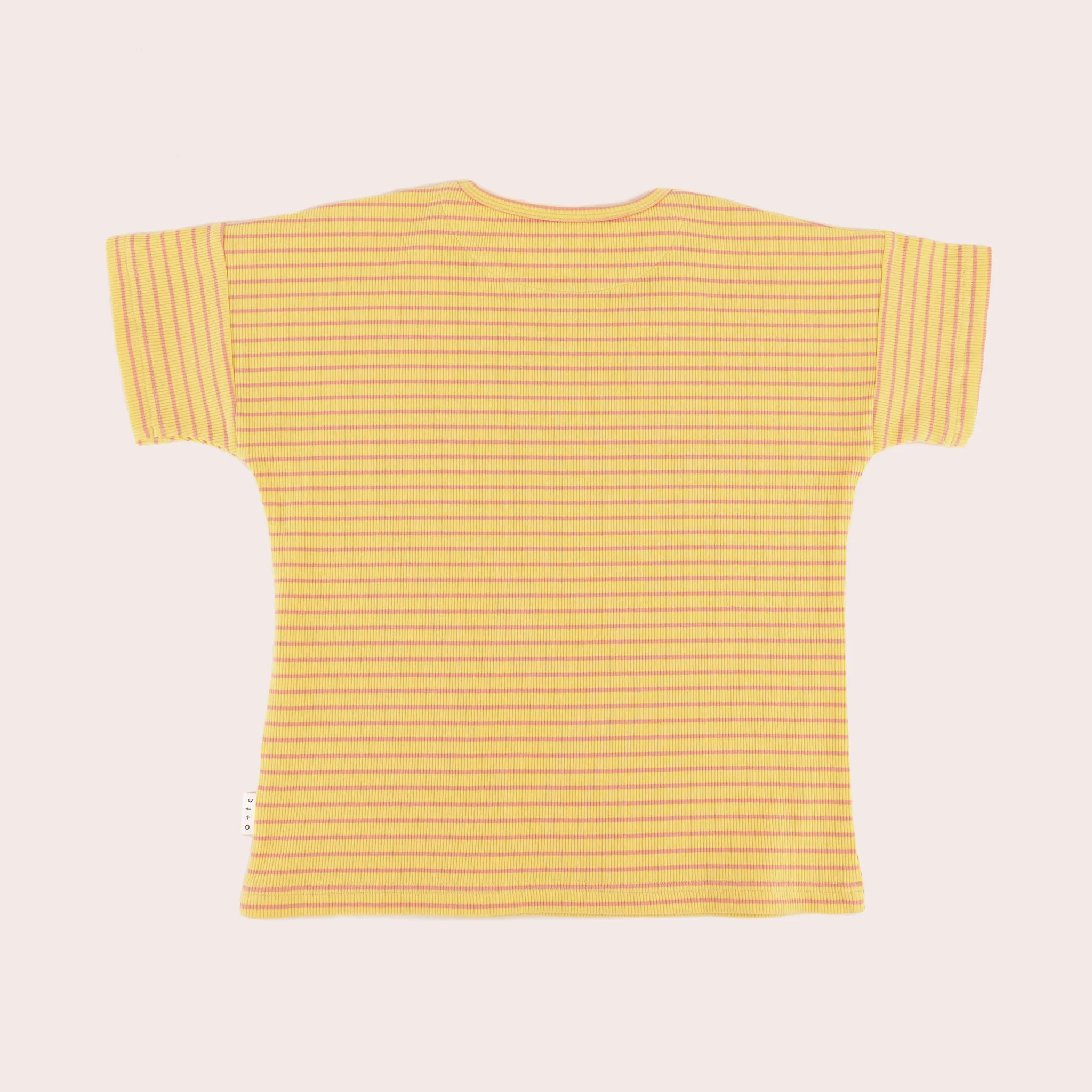 Olive + The Captain - Lemonade Ribbed Relaxed Fit Tee