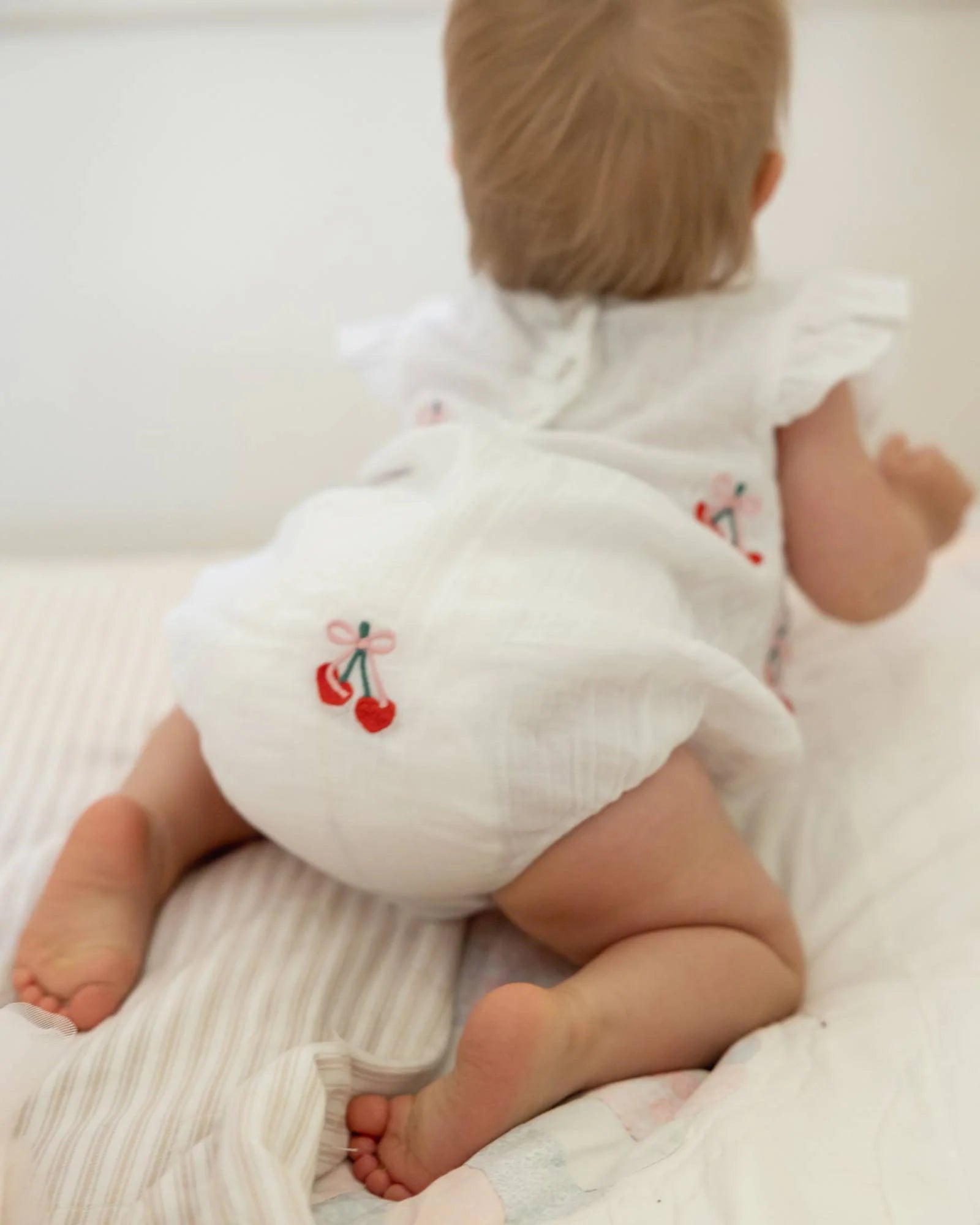 Alex & Ant - Pretty Romper - White