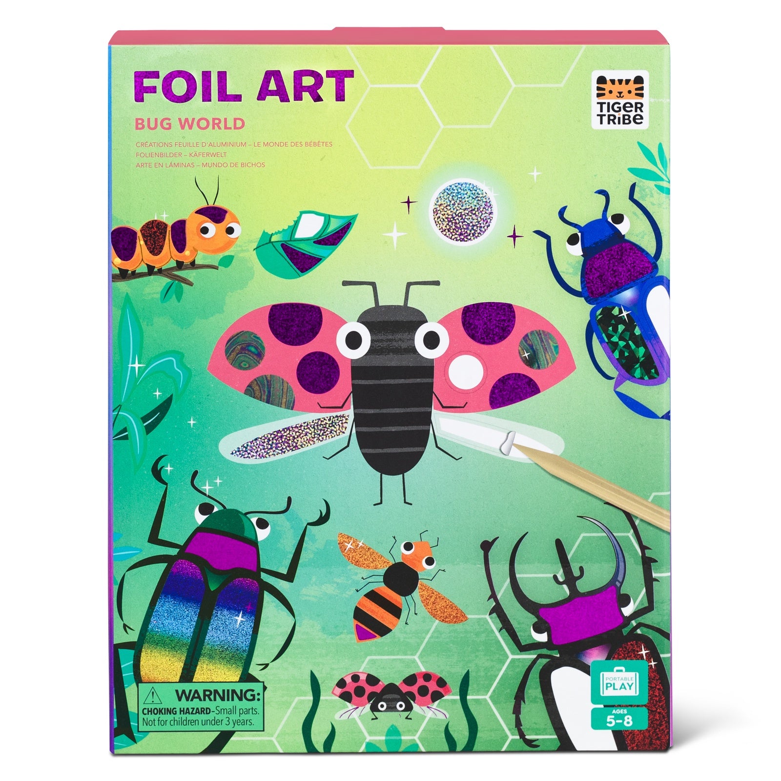 Tiger Tribe - Foil Art - Bug World