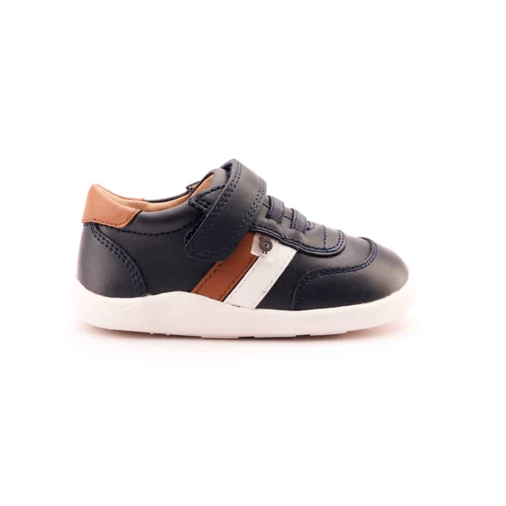 Oldsoles - Play Ground - Navy & Tan