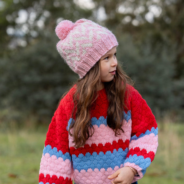 Acorn - Tidal Beanie - Pink