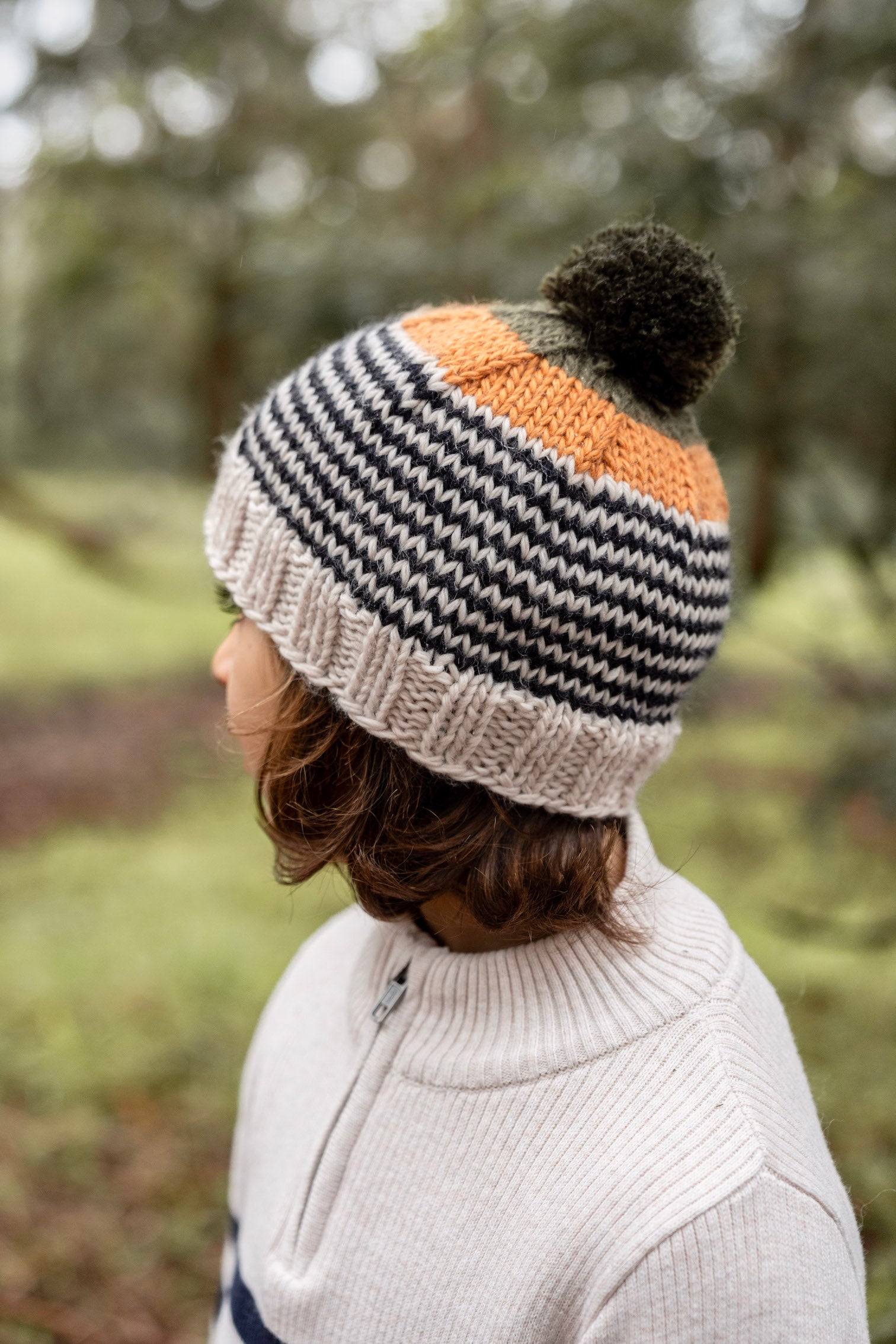 Acorn - Horizon Beanie  - Black Stripe