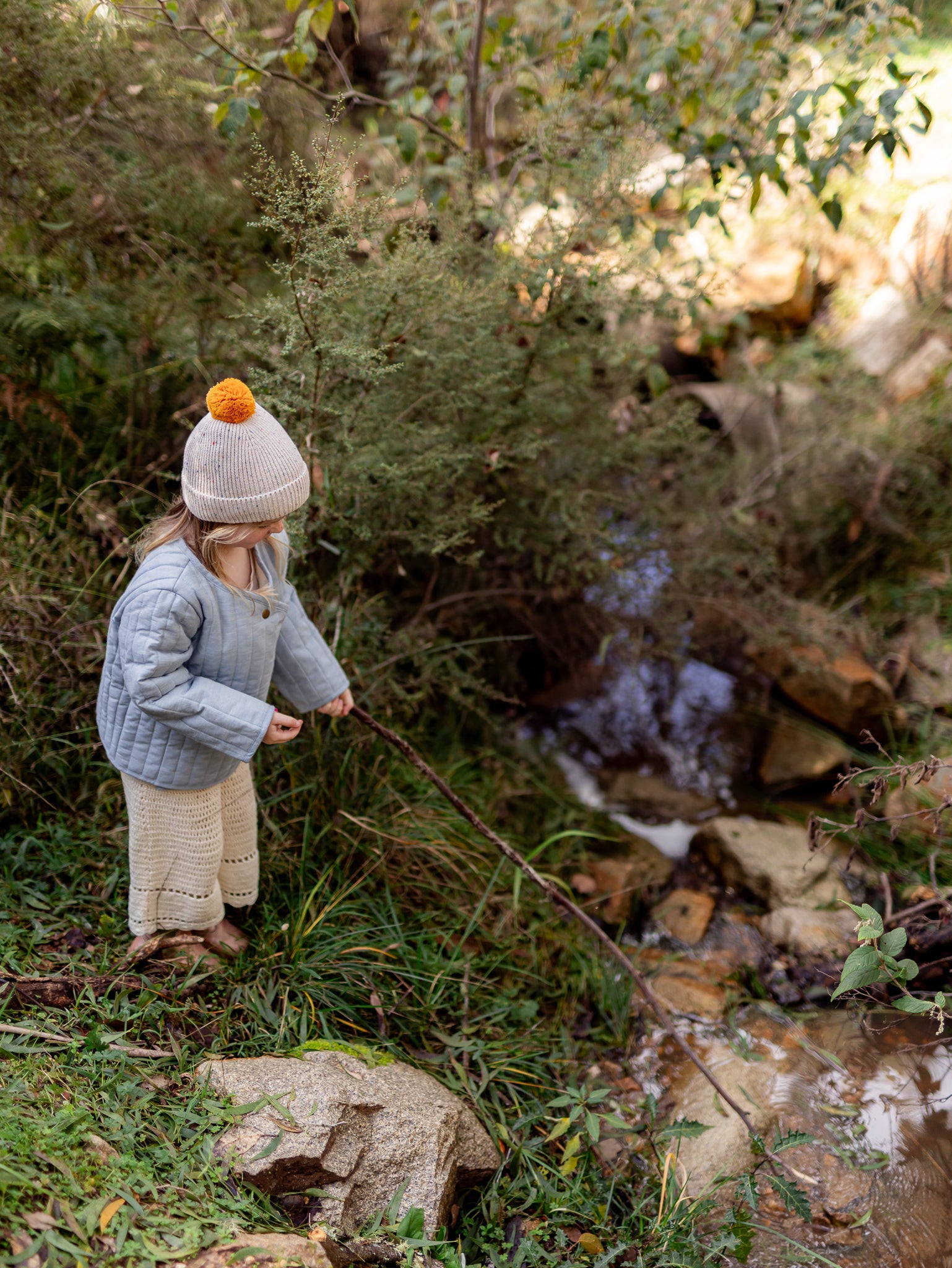 Acorn - Como Beanie - Oatmeal Speckle