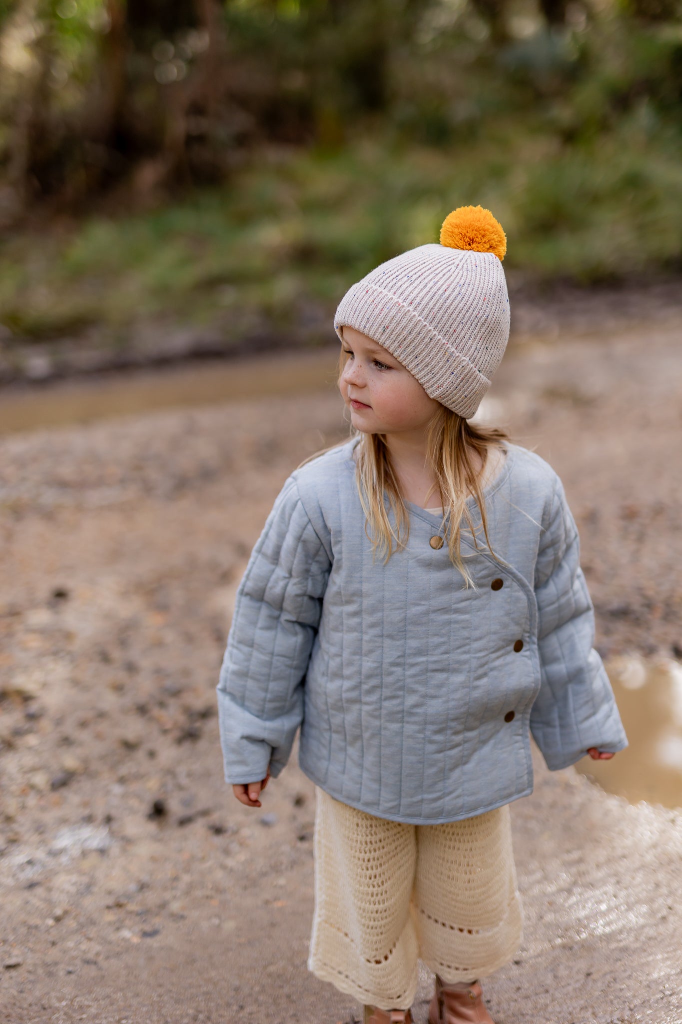 Acorn - Como Beanie - Oatmeal Speckle
