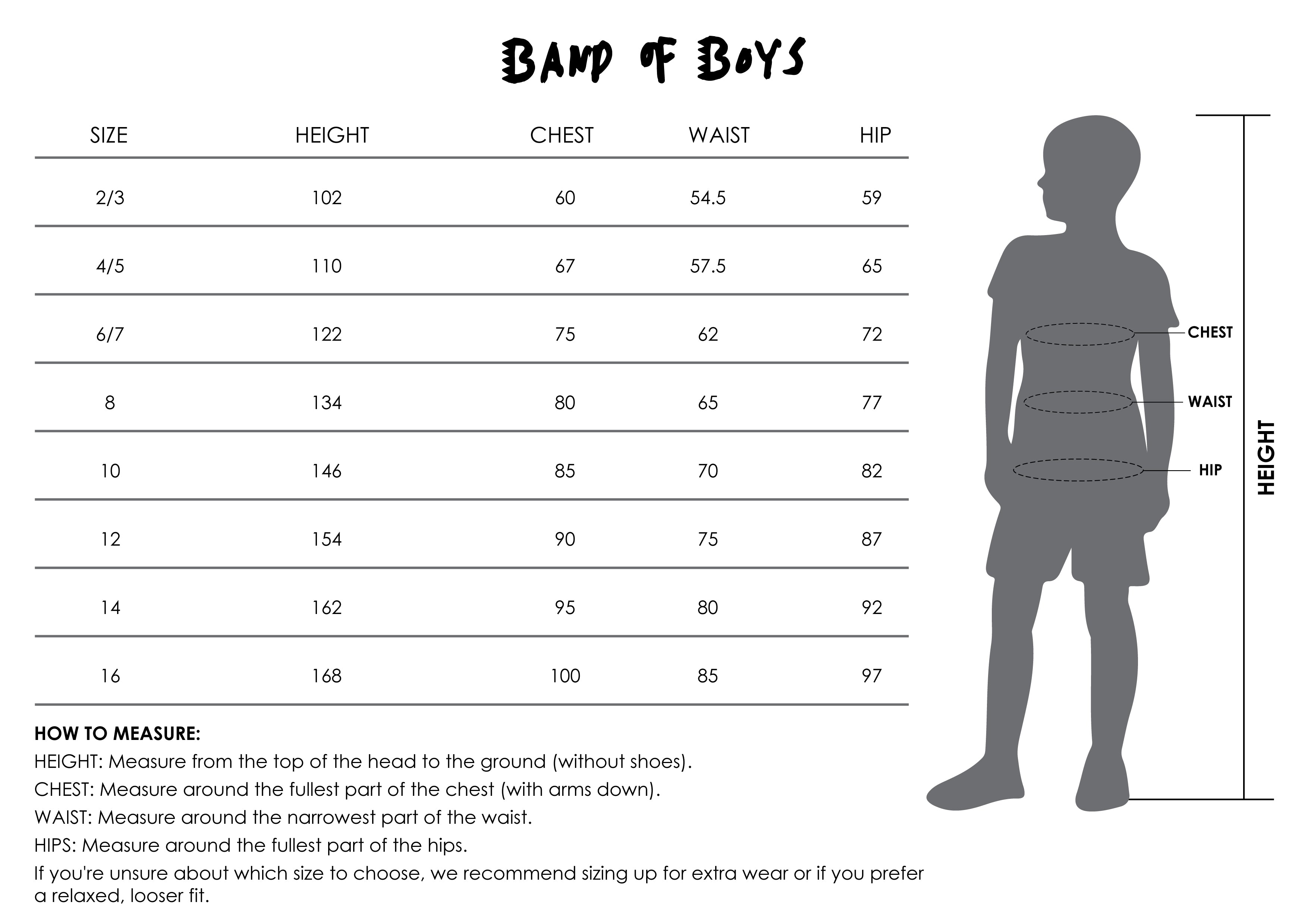 Band of Boys - Black BOB Shorts