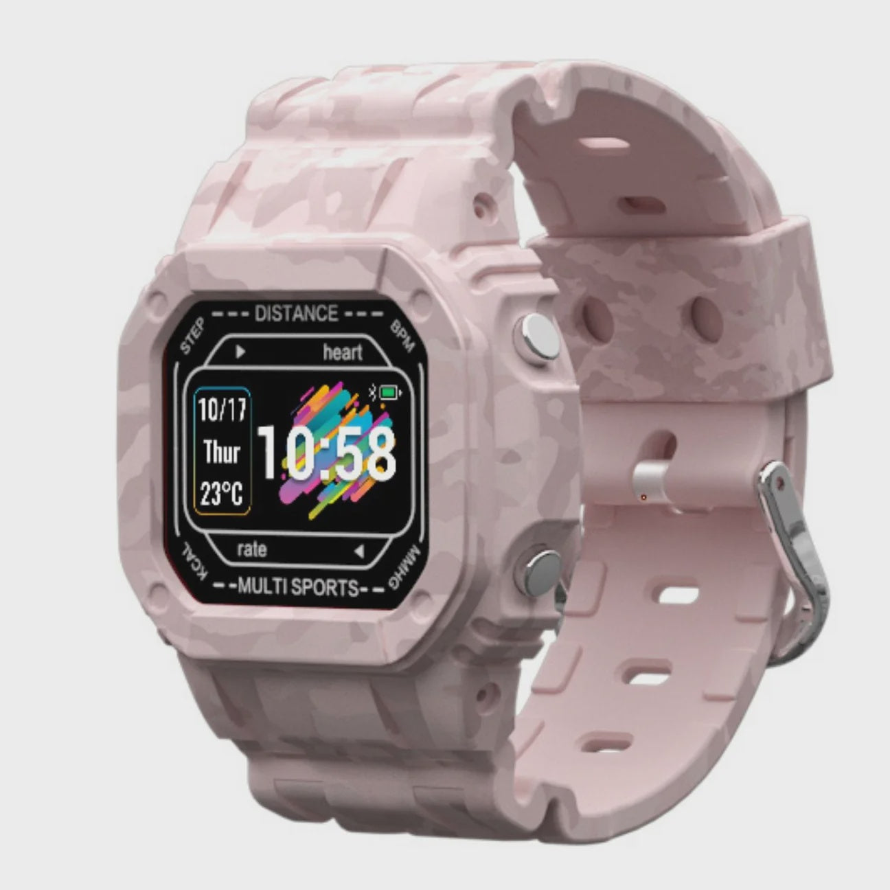 Cactus - Nexus Smartwatch - Pink Camo