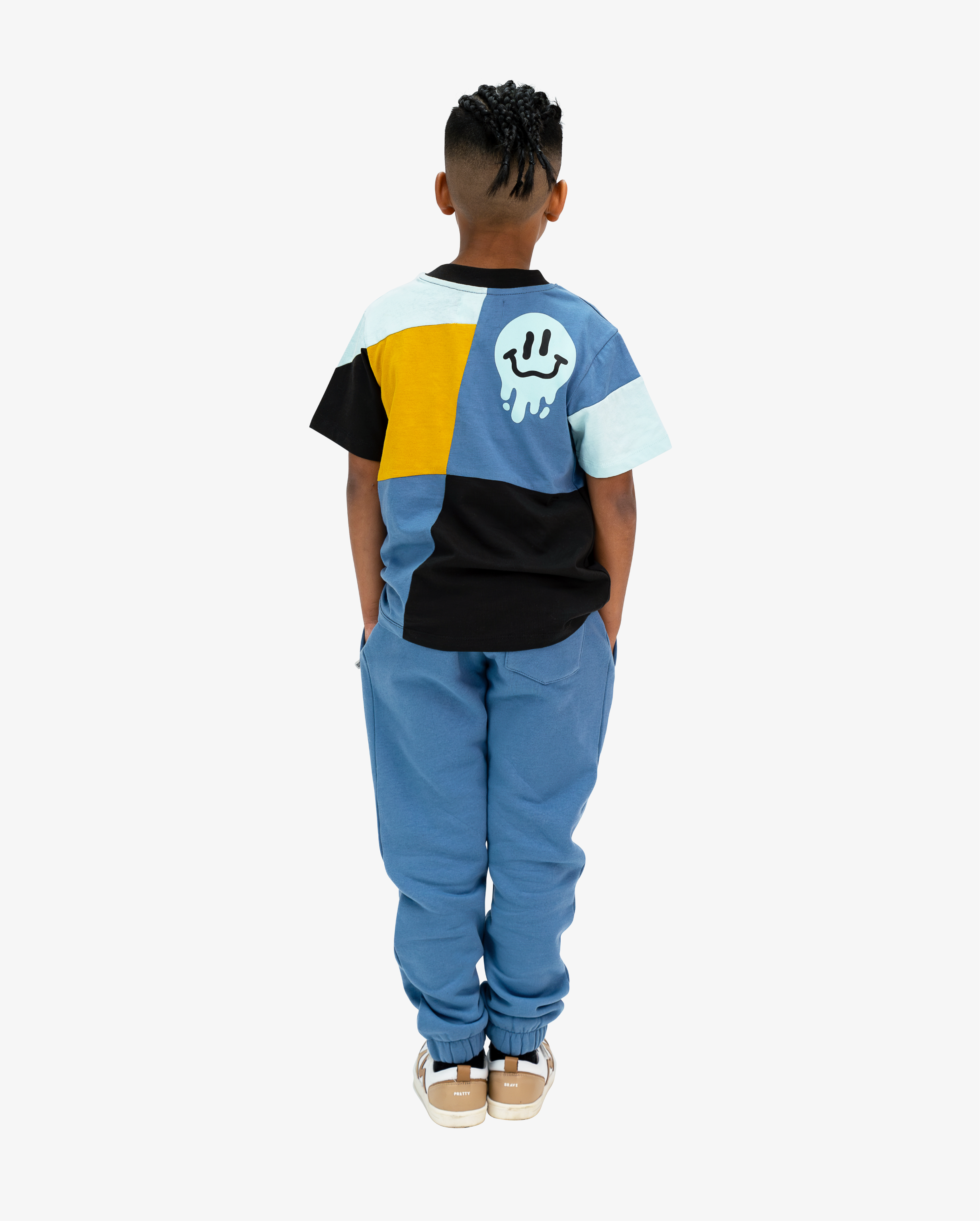 Band of Boys - Colour Block Harlequin Tee