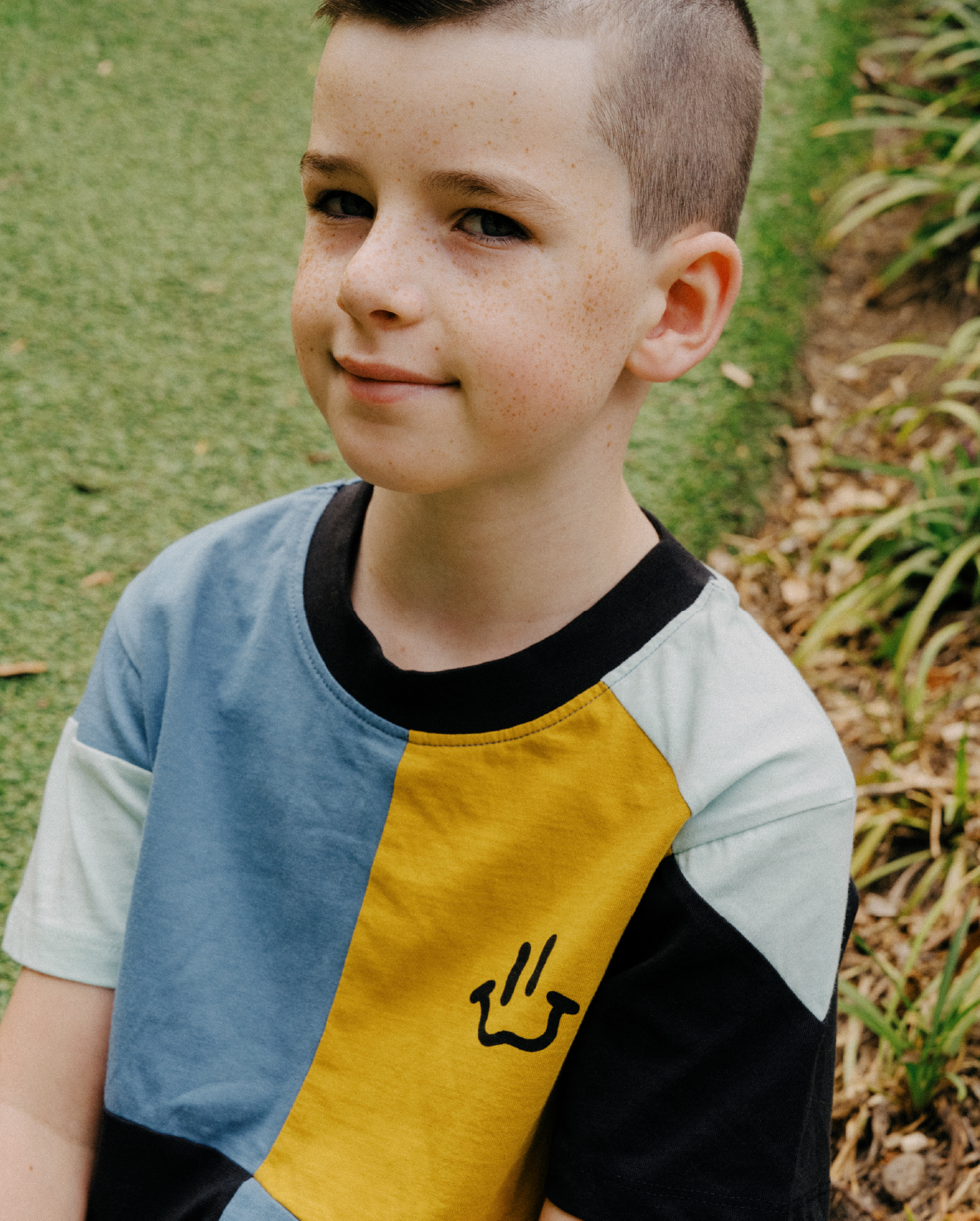 Band of Boys - Colour Block Harlequin Tee