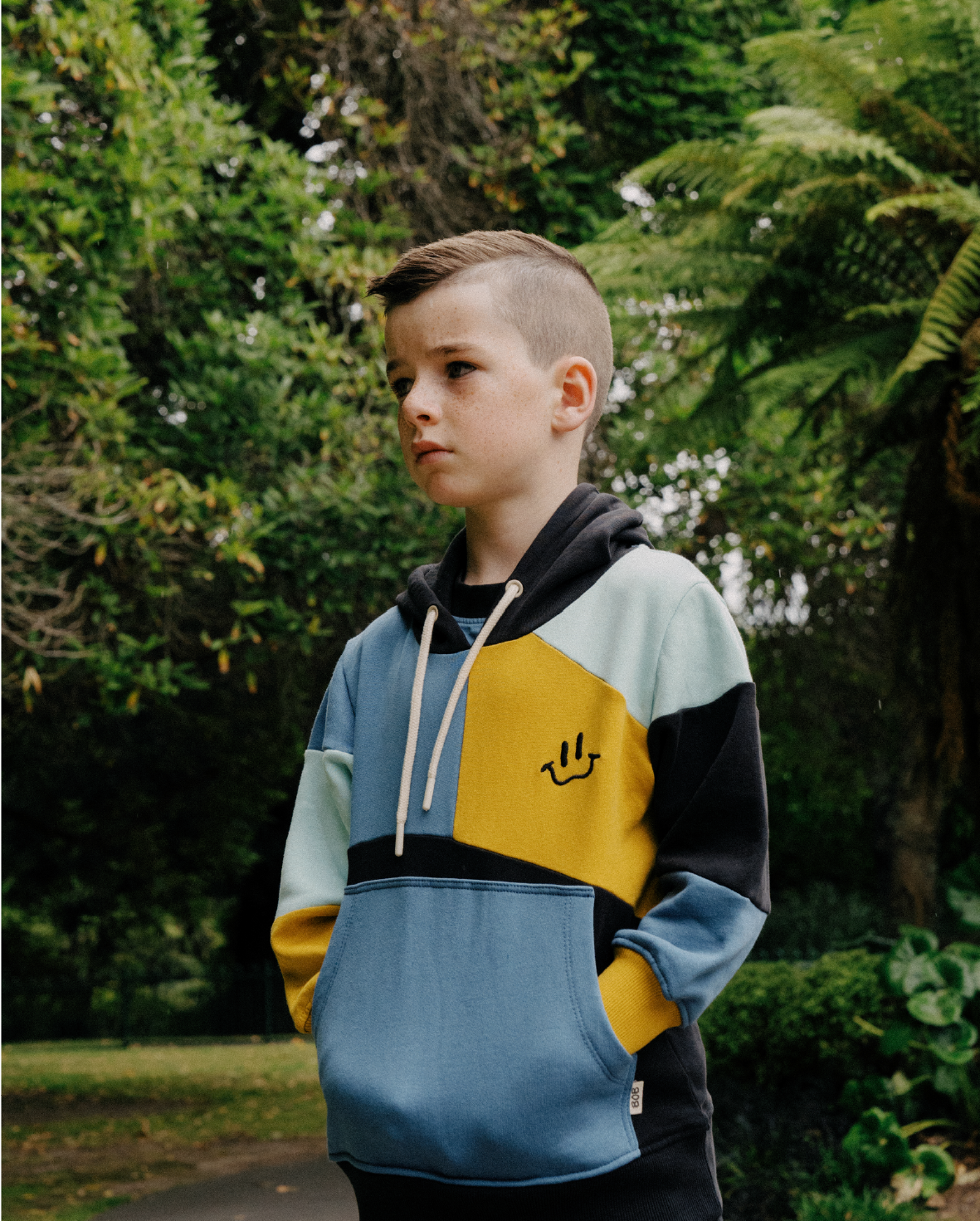 Band of Boys - Colour Block Harlequin Hood