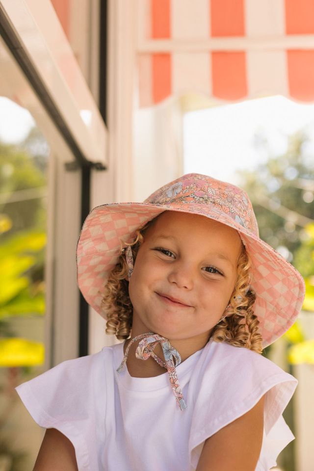 Acorn Kids - Yasmine Wide Brim Reversible Sunhat