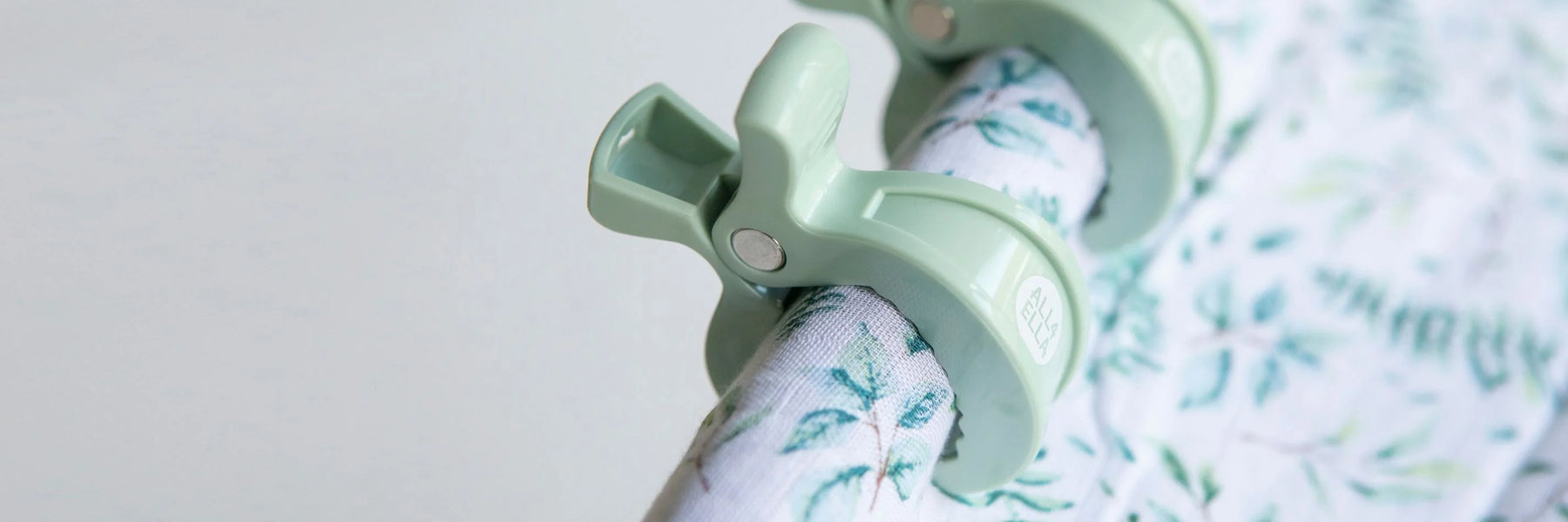 All 4 Ella - Pram pegs 2 pk - Sage