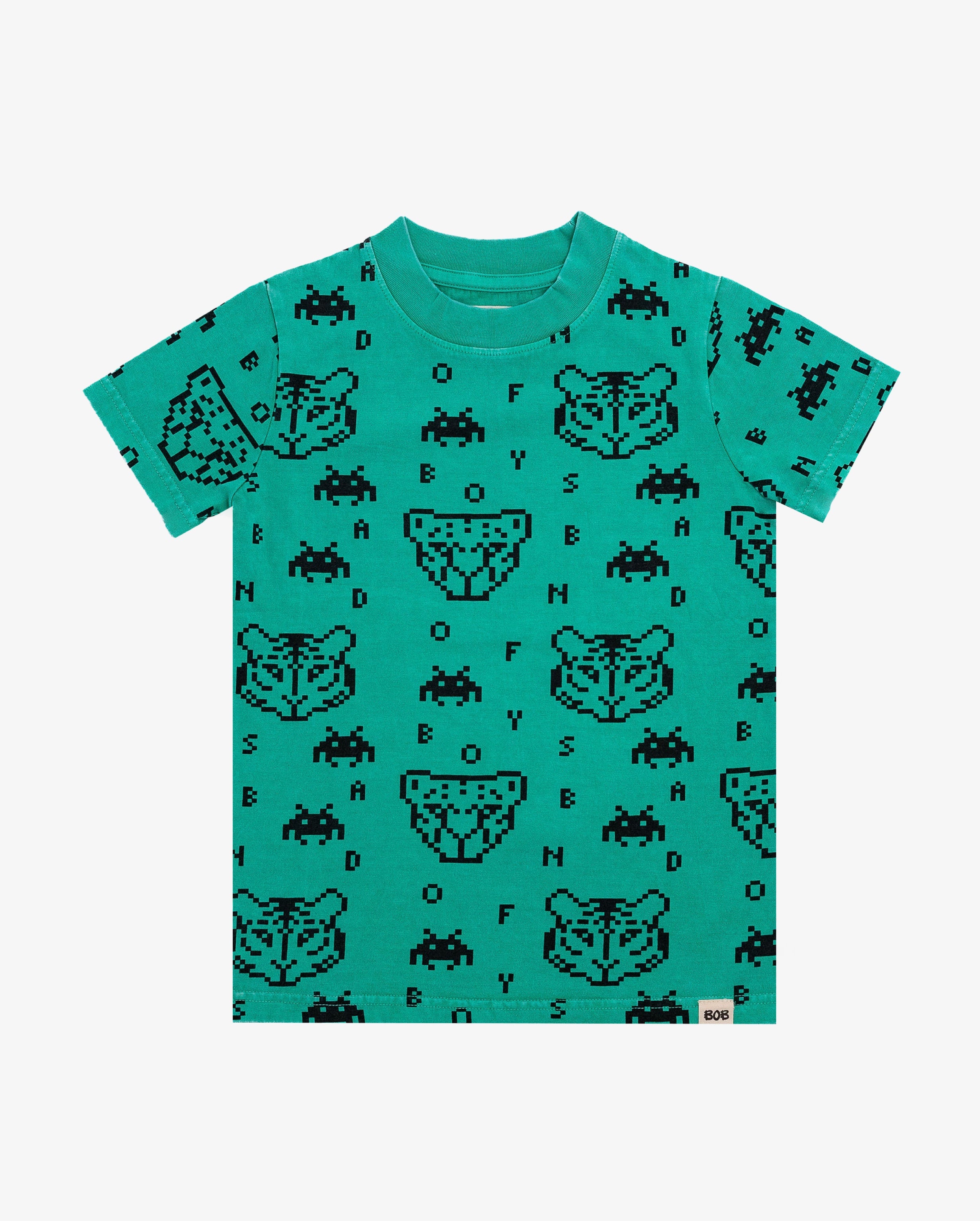 Band Of Boys - Green Gamer on Repeat Tee