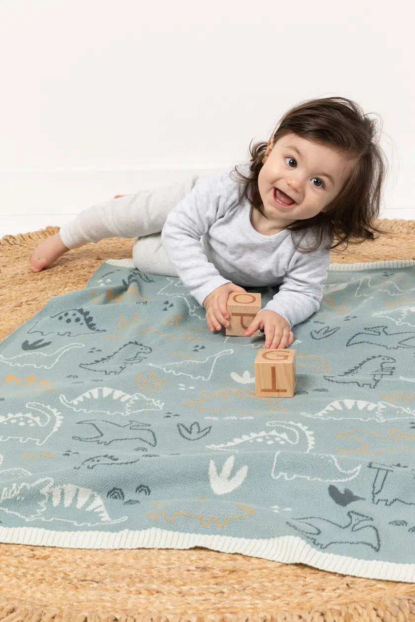 Indus - Jurassic Baby Blanket