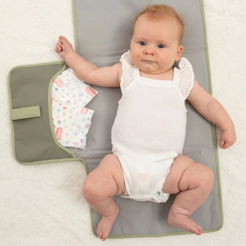 All 4 Ella - Recycled Changing Wallet - Light Sage