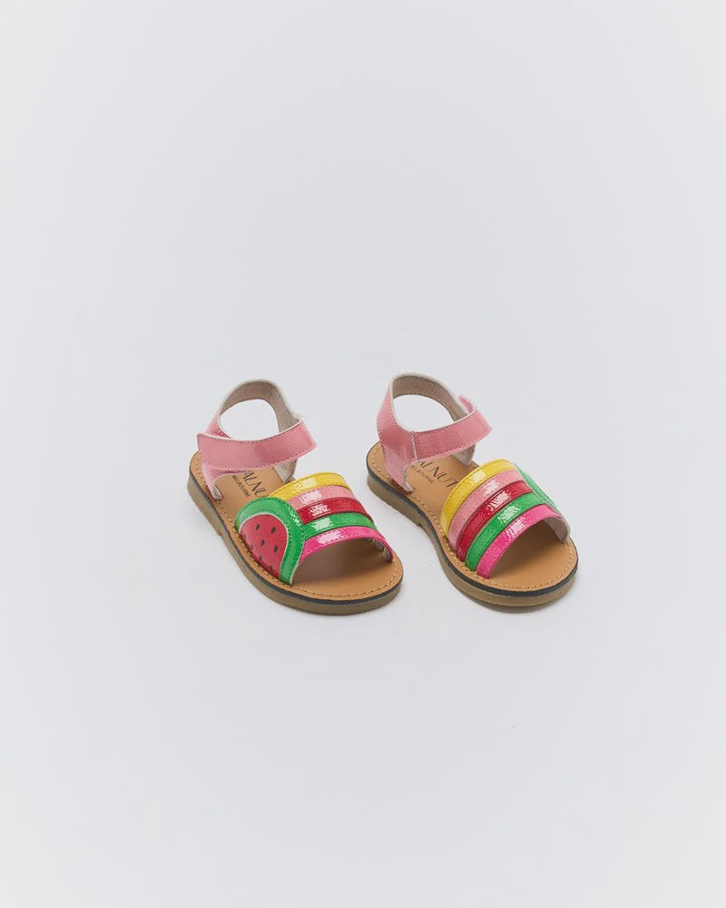 Walnut Melbourne - Rosa Sandal - Watermelon