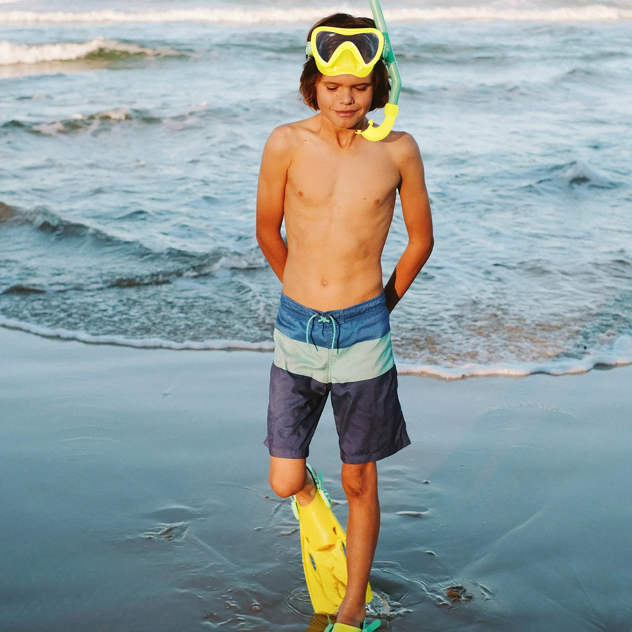 SUNNYLiFE - Medium Kids Dive Set-  Sea Seeker Ocean