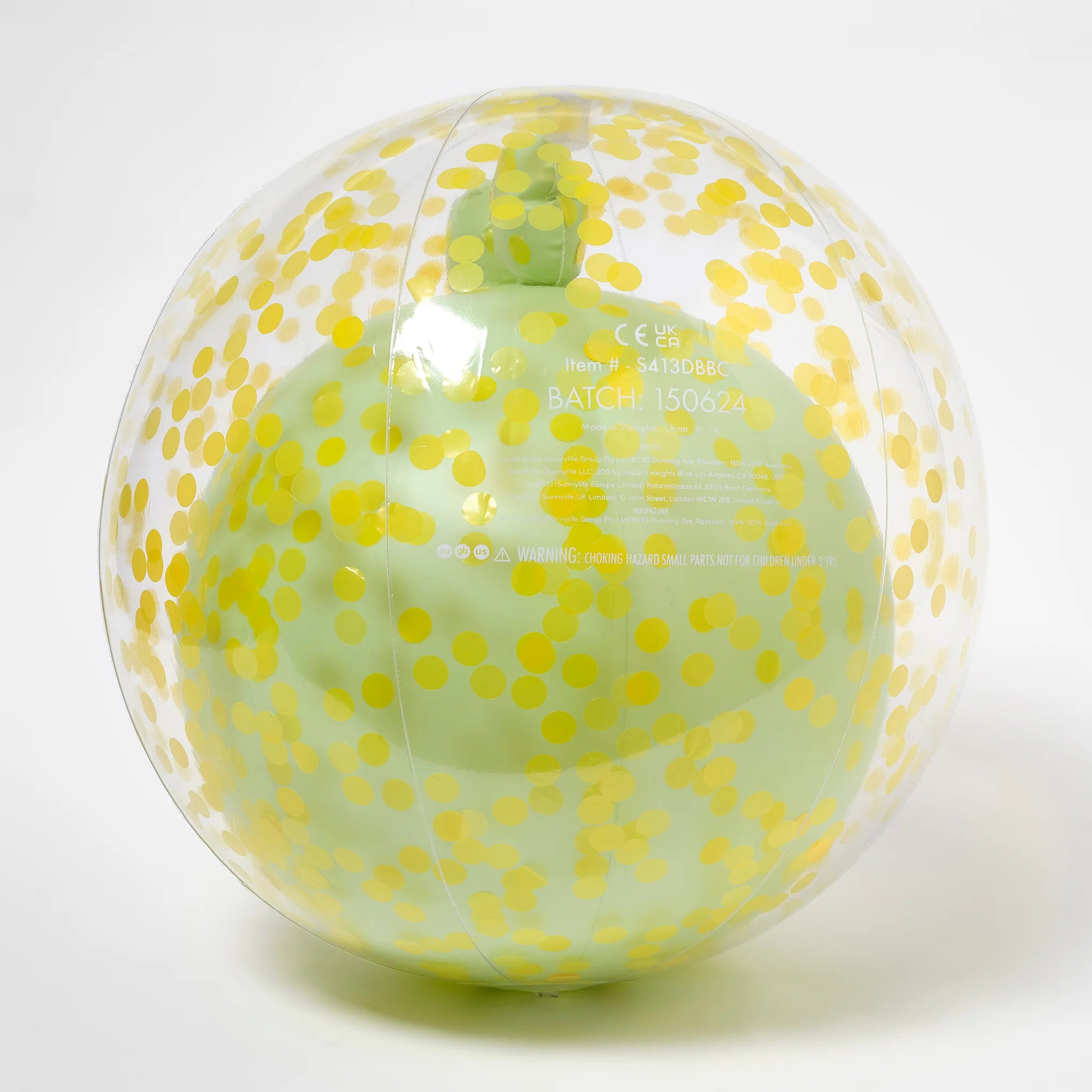 Sunnylife - 3D Inflatable Beach Ball Cookie the Croc