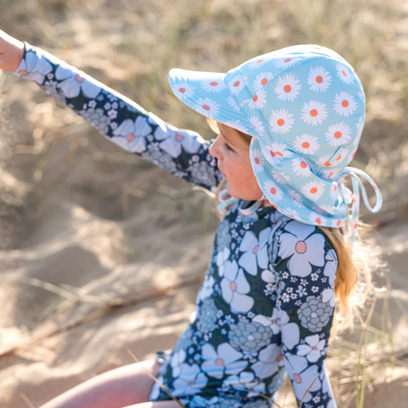 Acorn - Daisy Swim Flap Cap