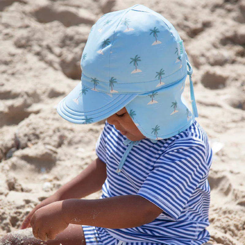 Acorn - Island Swim Flap Cap