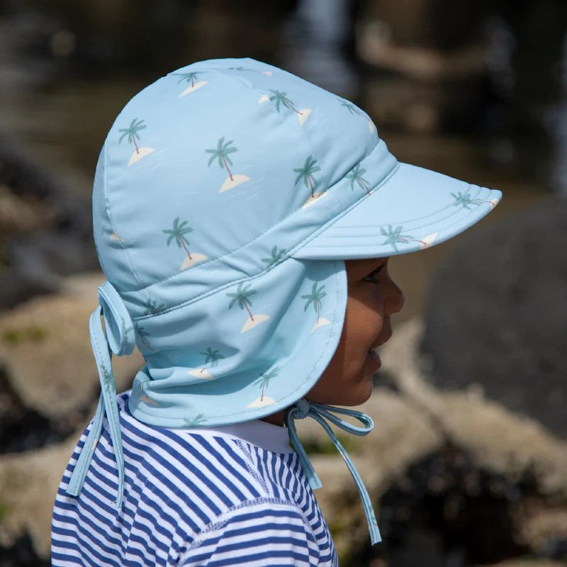 Acorn - Island Swim Flap Cap