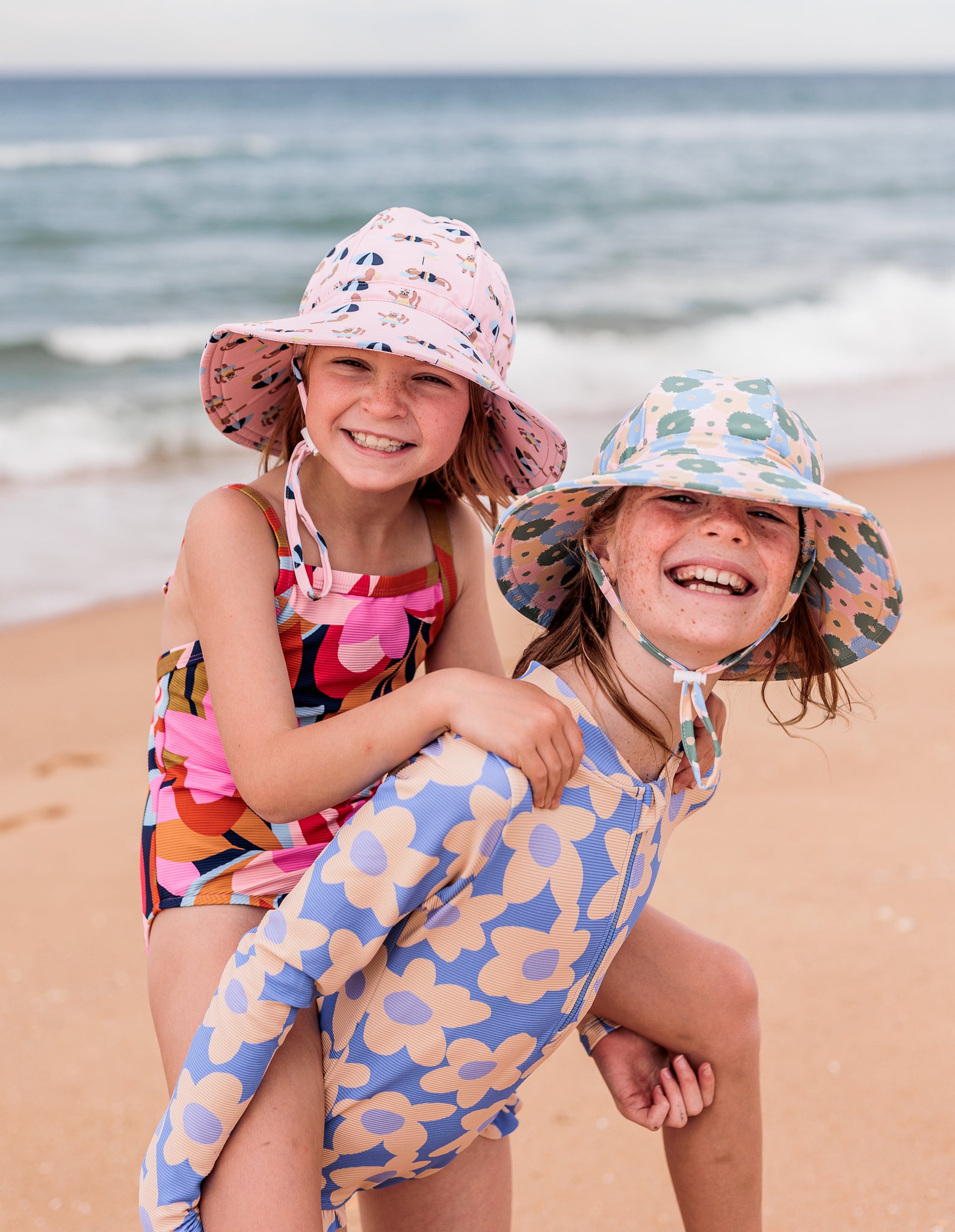 Acorn - Full Bloom Wide Brim Swim Hat