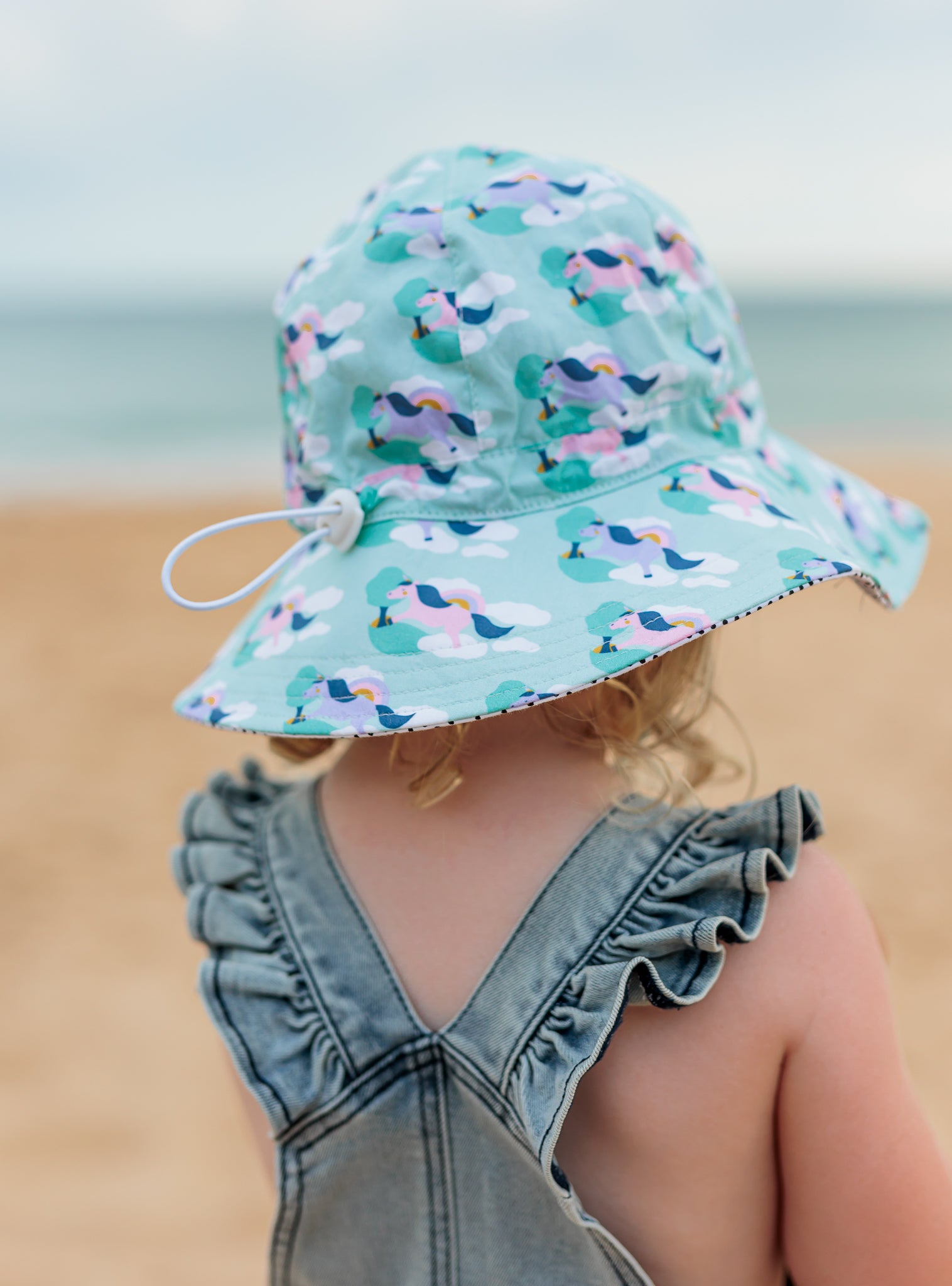 Acorn - Dancing Unicorn Wide Brim Sun Hat