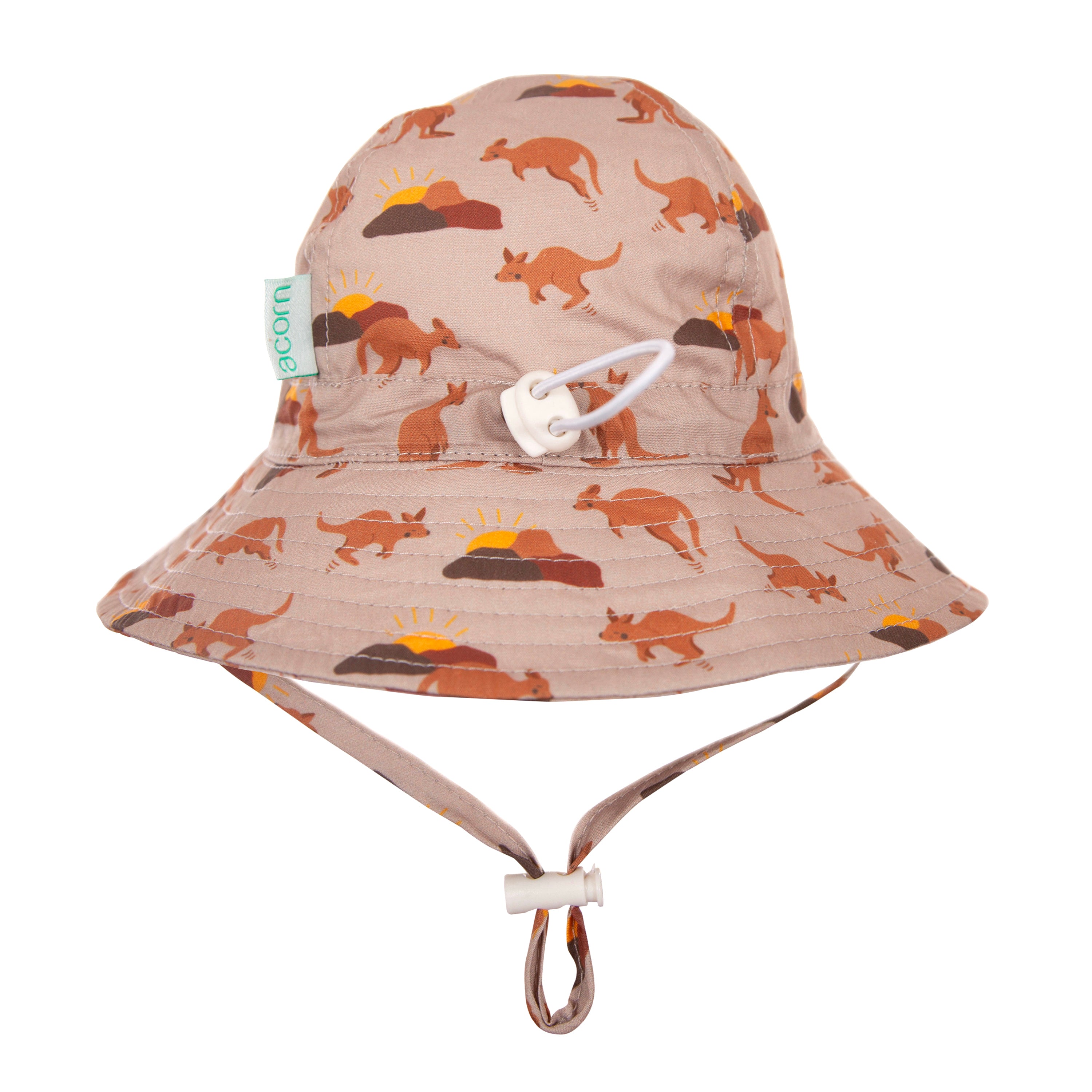 Acorn - Aussie Sunset Wide Brim Infant Hat