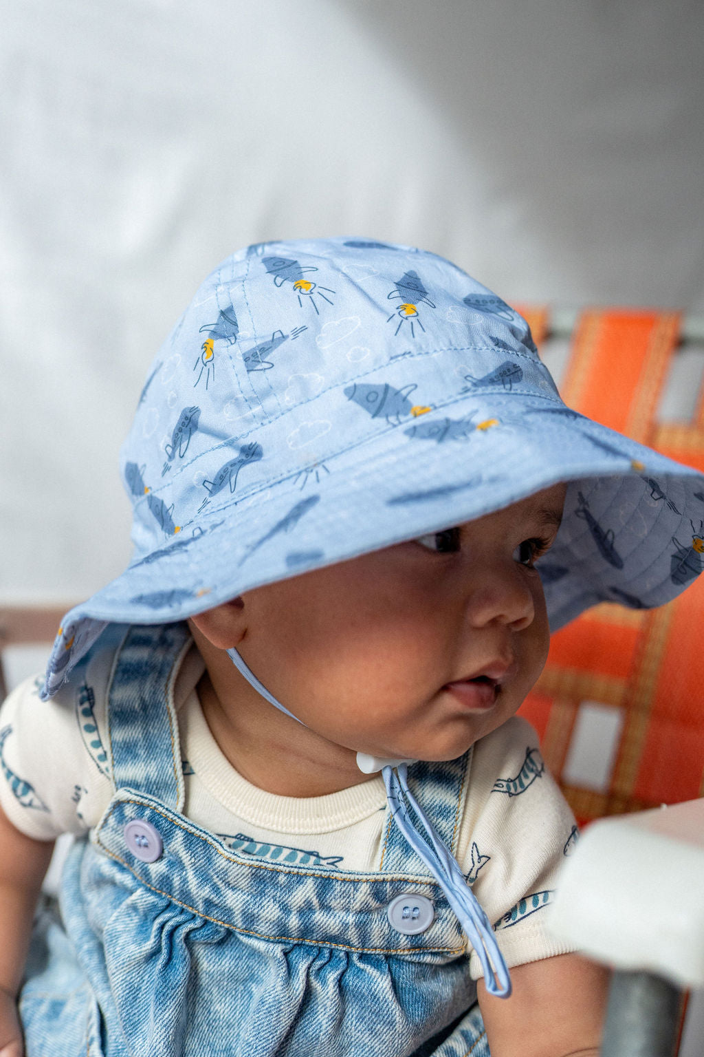 Acorn - Blast Off Wide Brim Infant Hat