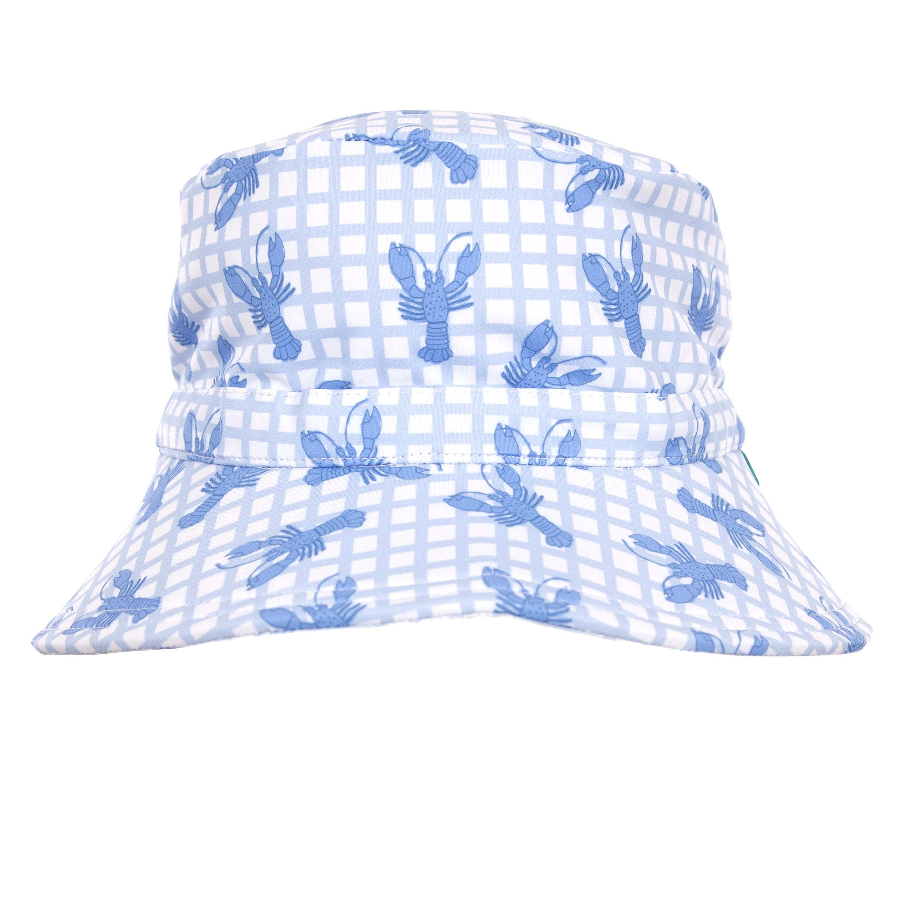 Acorn - Blue Lobster Wide Brim Swim Hat