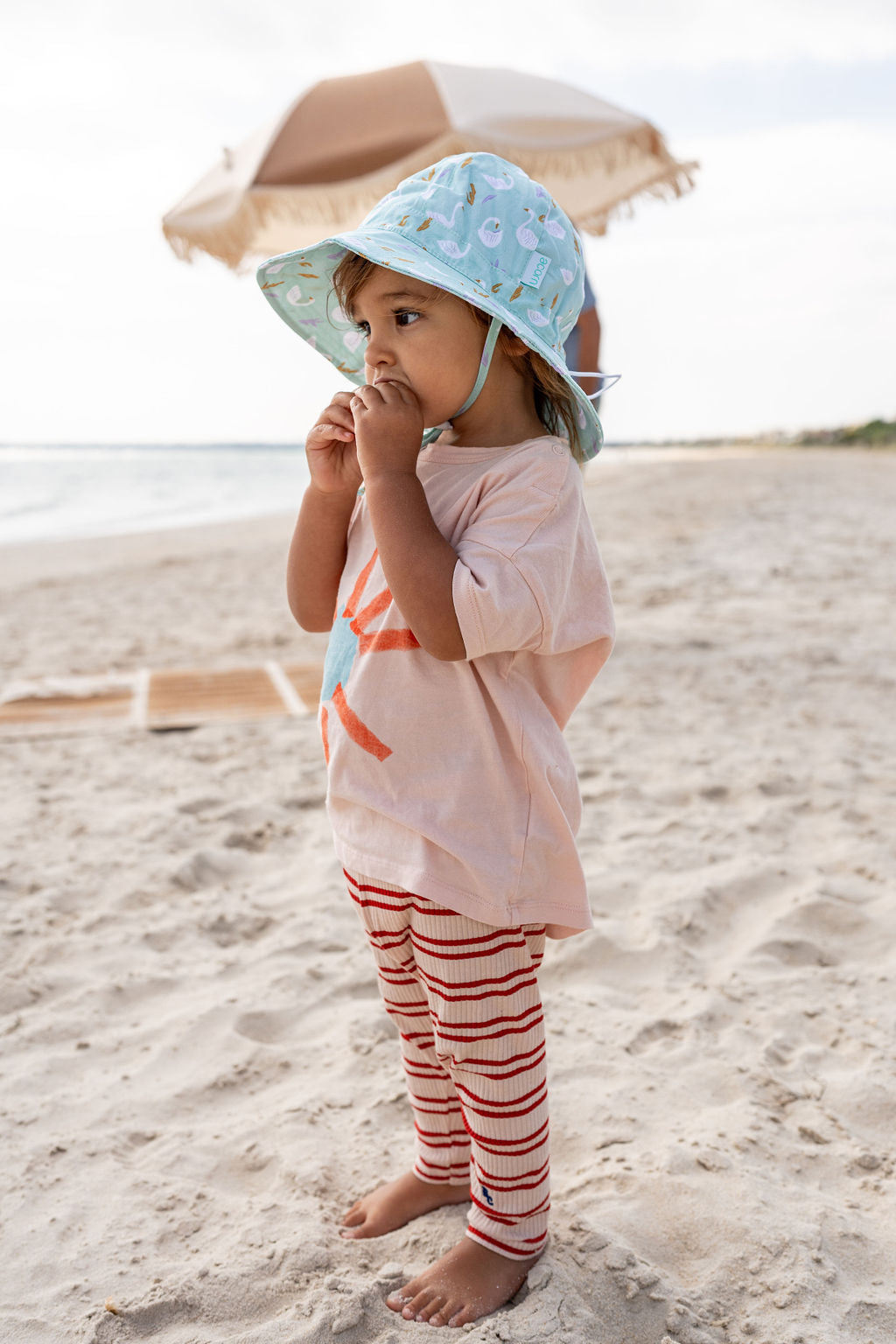 Acorn - Swans Wide Brim Sun hat