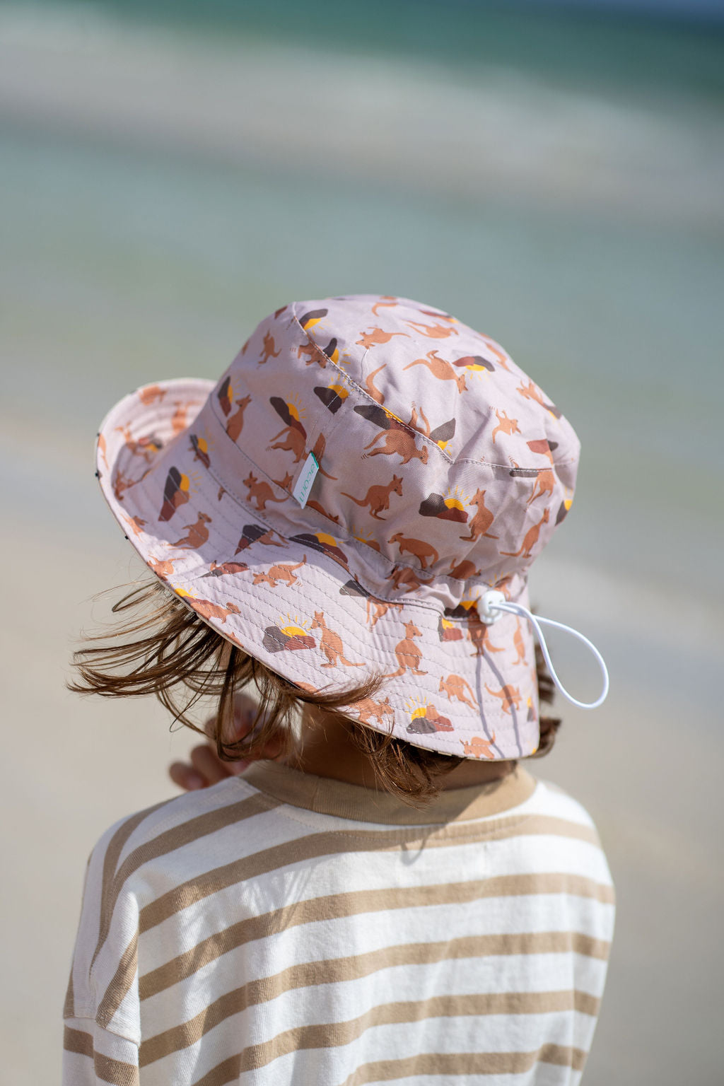 Acorn - Aussie Sunset Wide Brim Bucket Hat