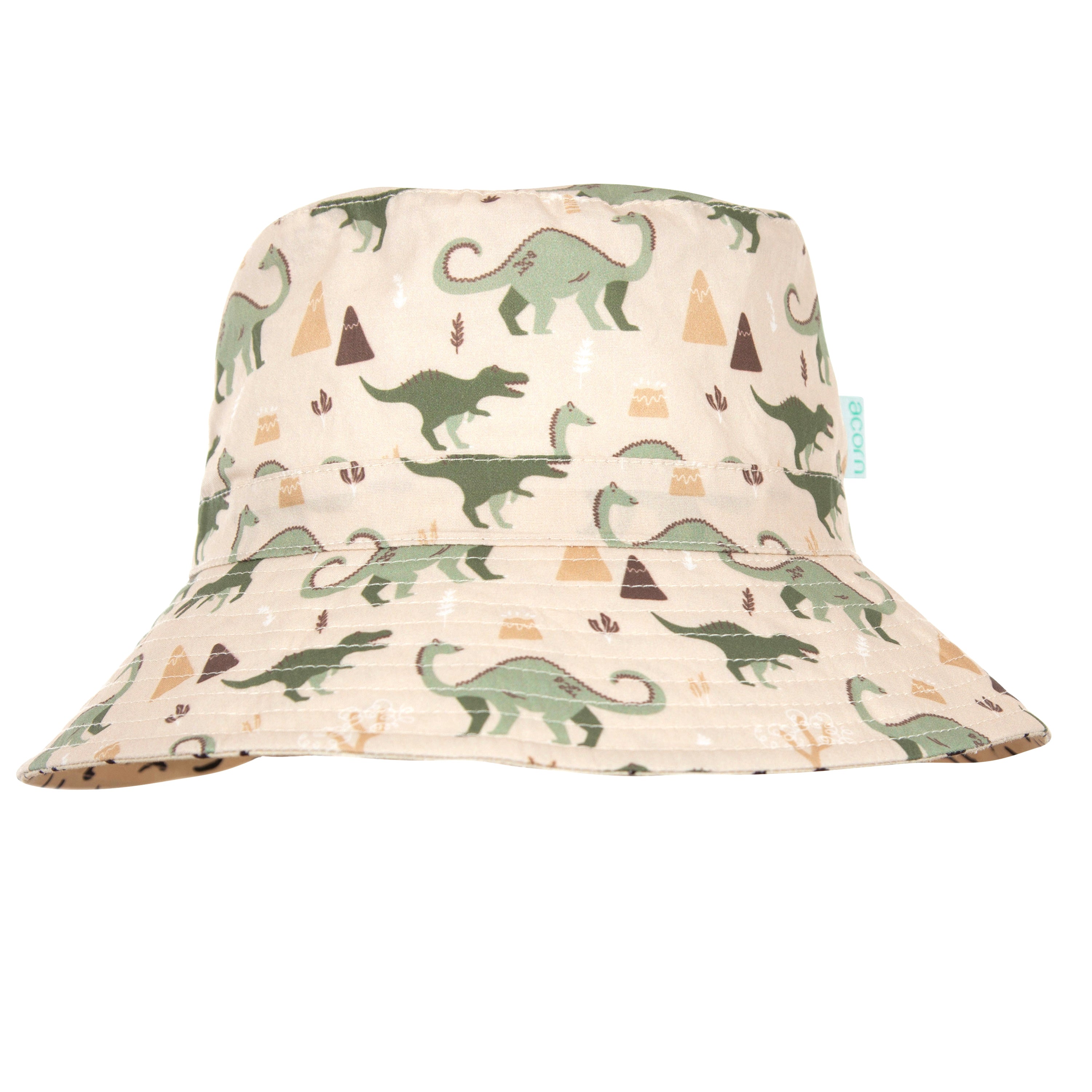 Acorn - Dino Delight Wide Brim Bucket Hat