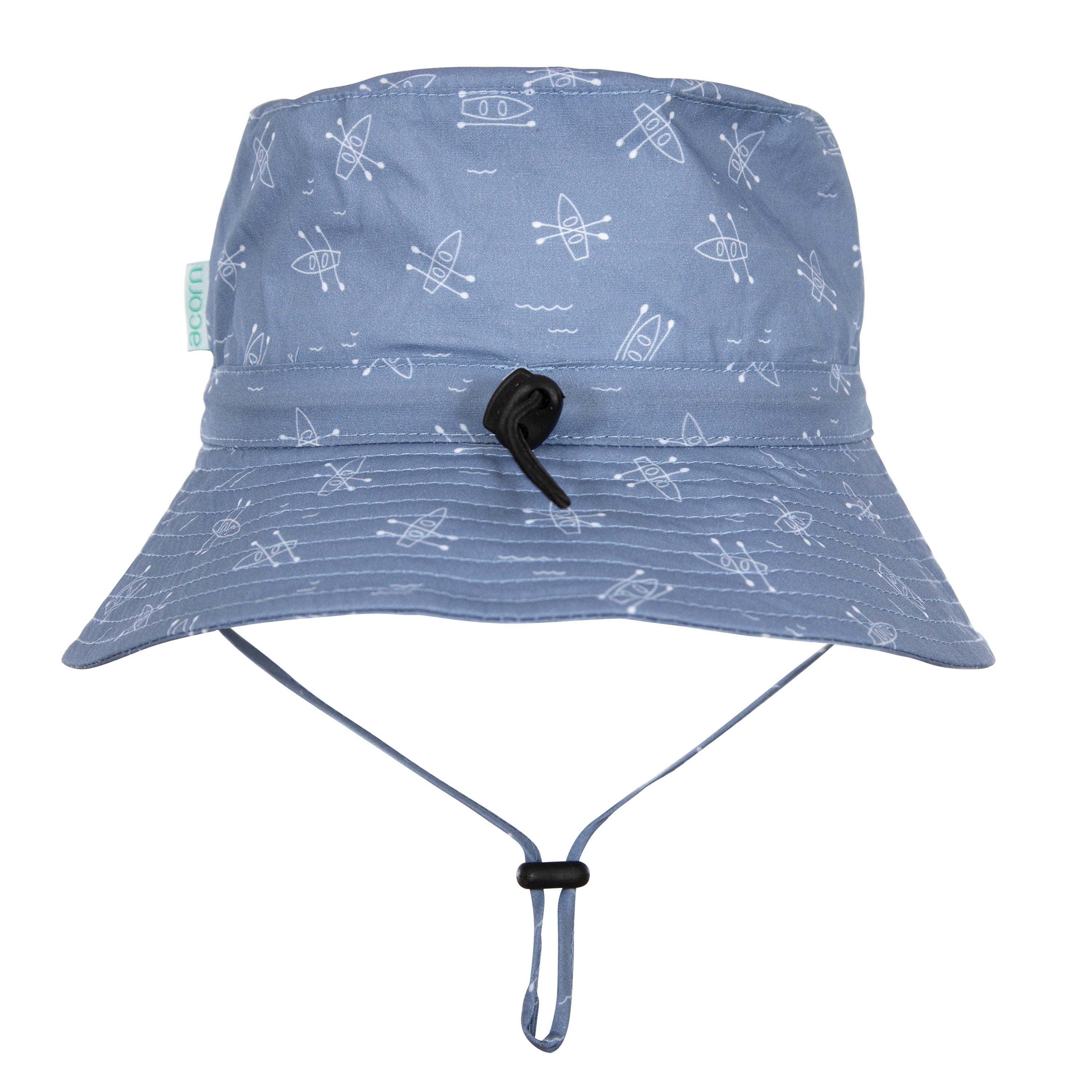 Acorn - Row Boats Wide Brim Bucket Hat