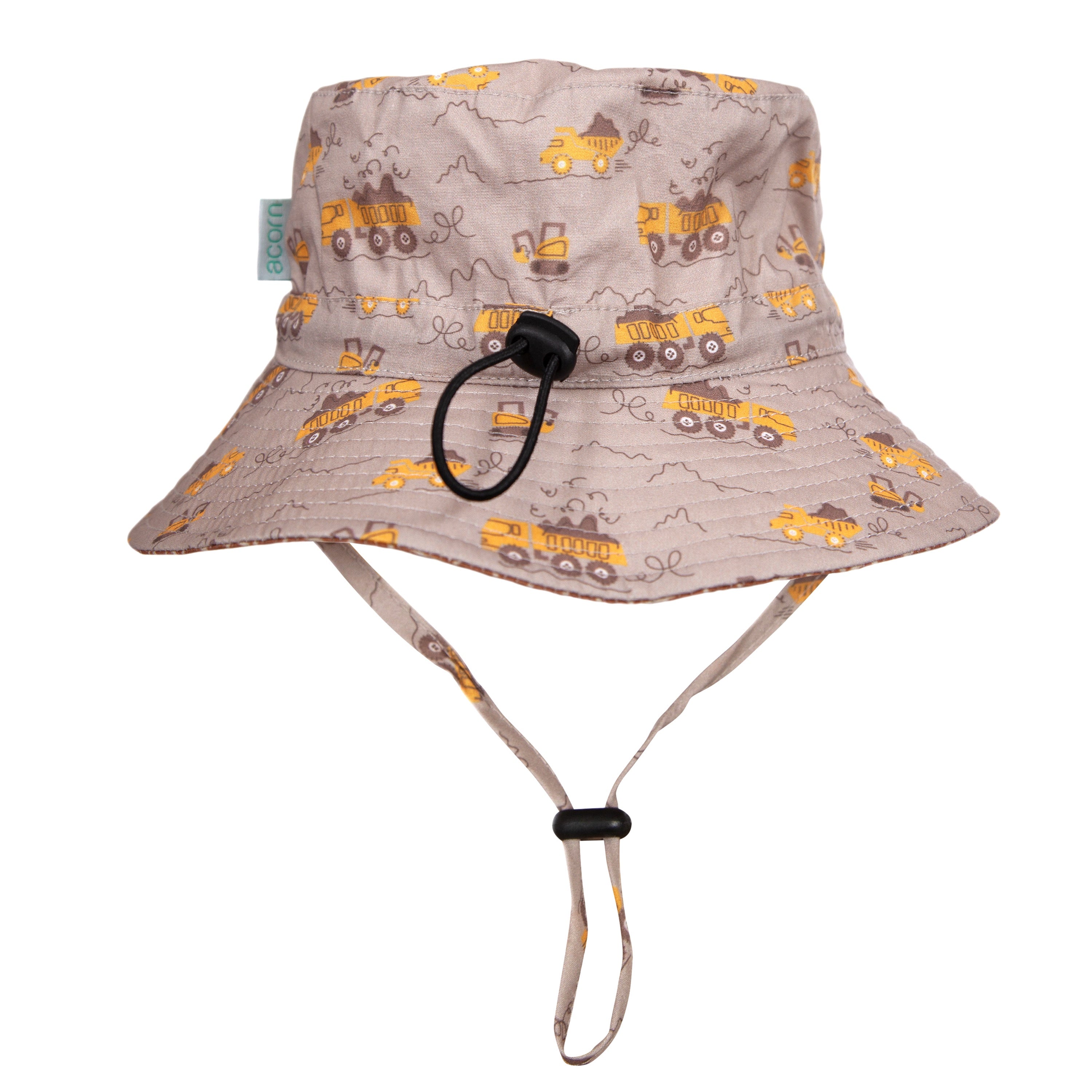 Acorn - Construction Wide Brim Bucket Hat