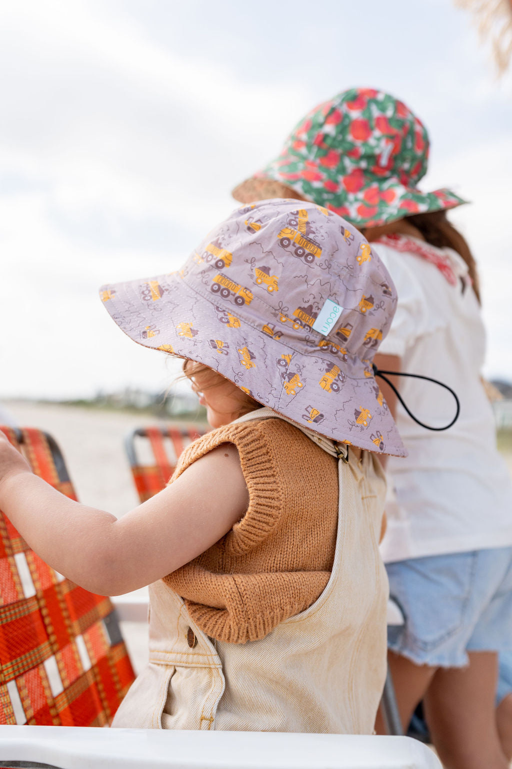 Acorn - Construction Wide Brim Bucket Hat