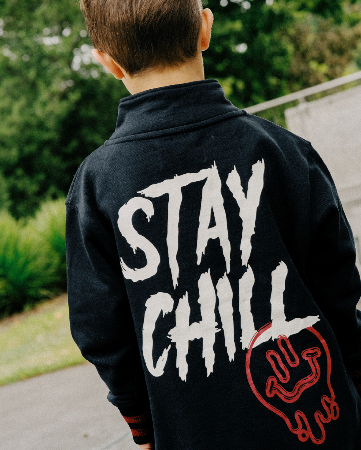 Band Of Boys - Stay Chill Quarter Zip crew