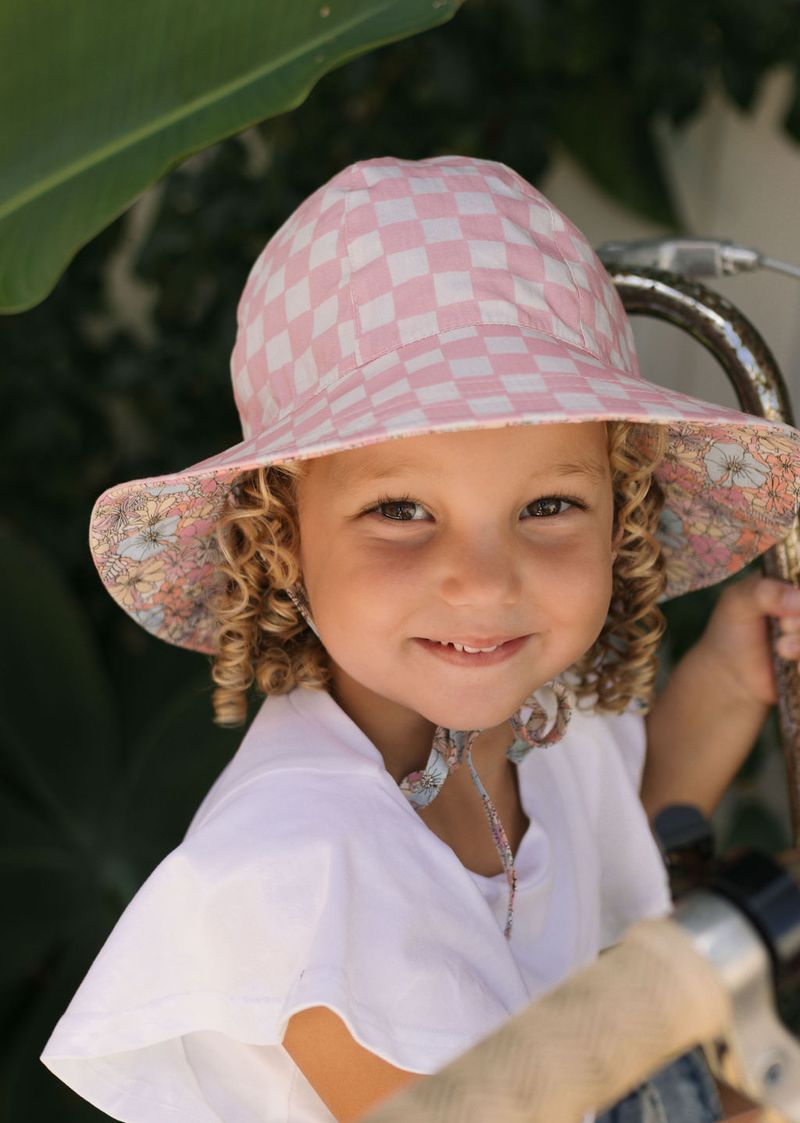 Acorn Kids - Yasmine Wide Brim Reversible Sunhat