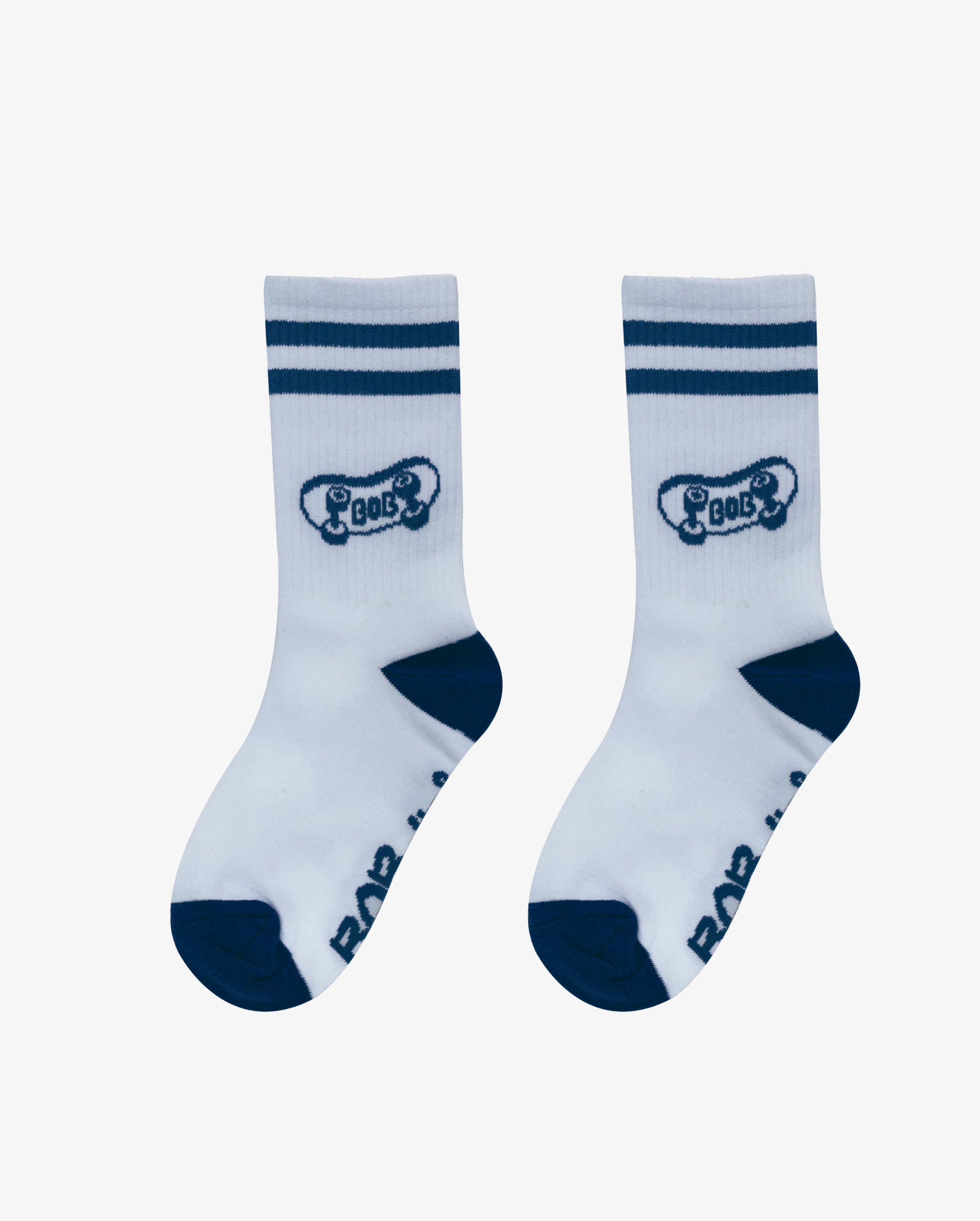 Band of Boys - White Skate Board Socks