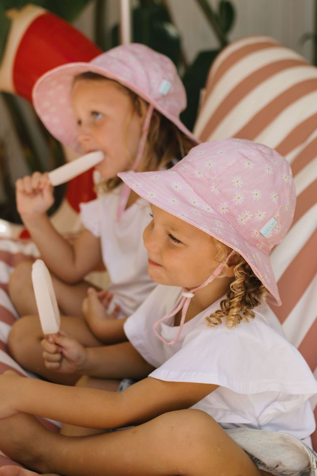 Acorn Kids - Daisy Fields Wide Brim Sunhat