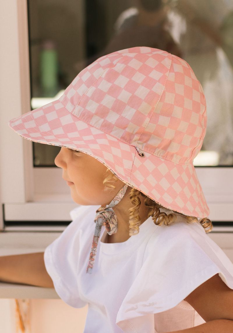 Acorn Kids - Yasmine Wide Brim Reversible Sunhat