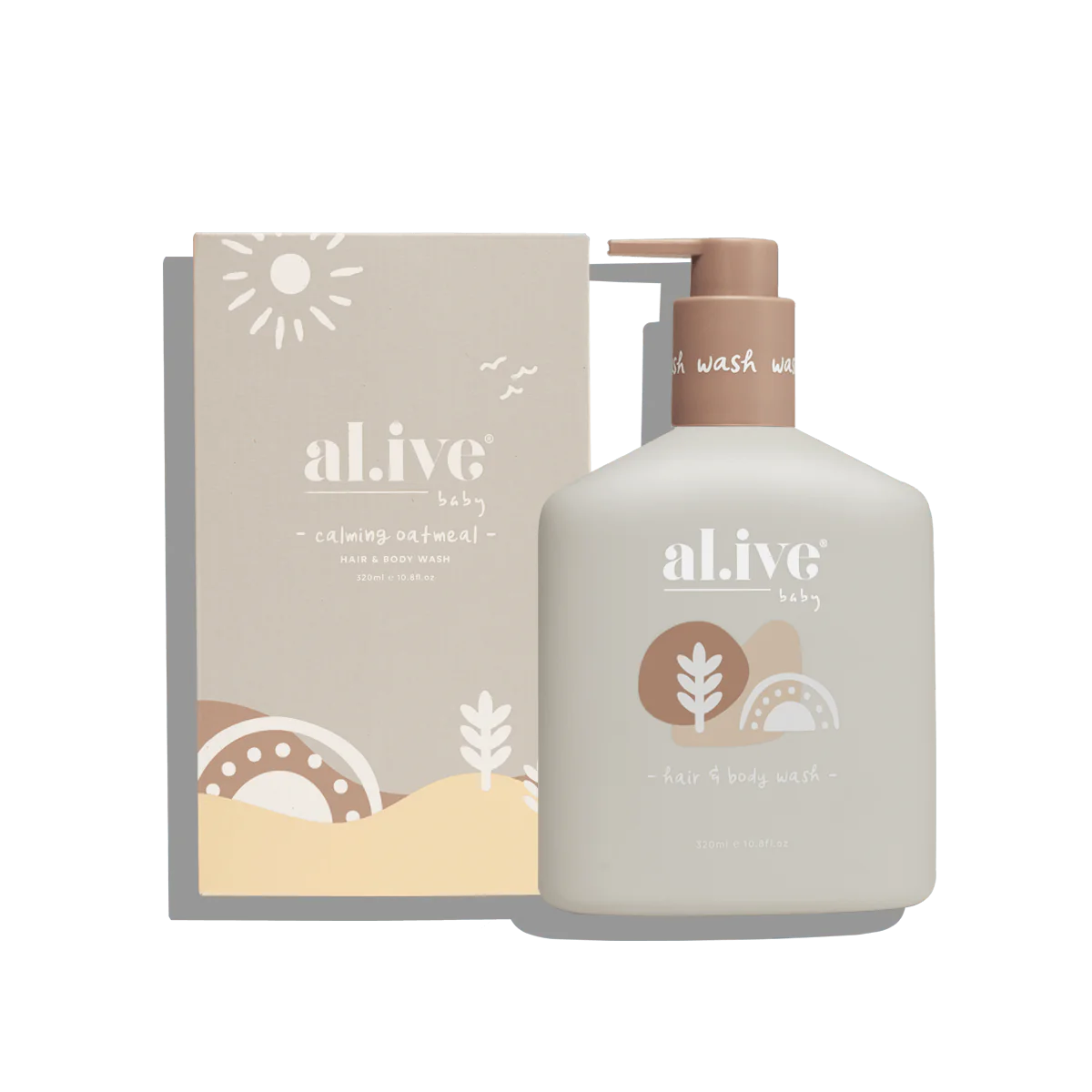 Al.ive - Hair & Body Wash - Calming Oatmeal