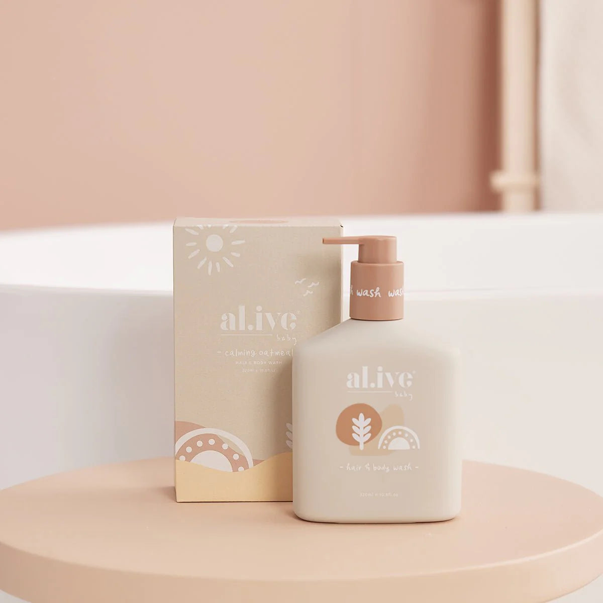 Al.ive - Hair & Body Wash - Calming Oatmeal