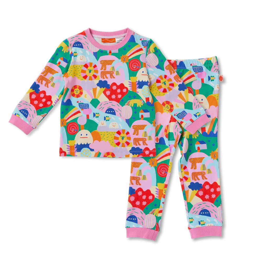 Halcyon Nights - Rainbow Valley Dreamy Winter PJ Set