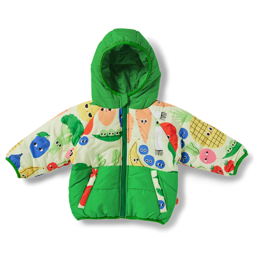 Halcyon Nights - Happy Harvest Kids Puffer Jacket