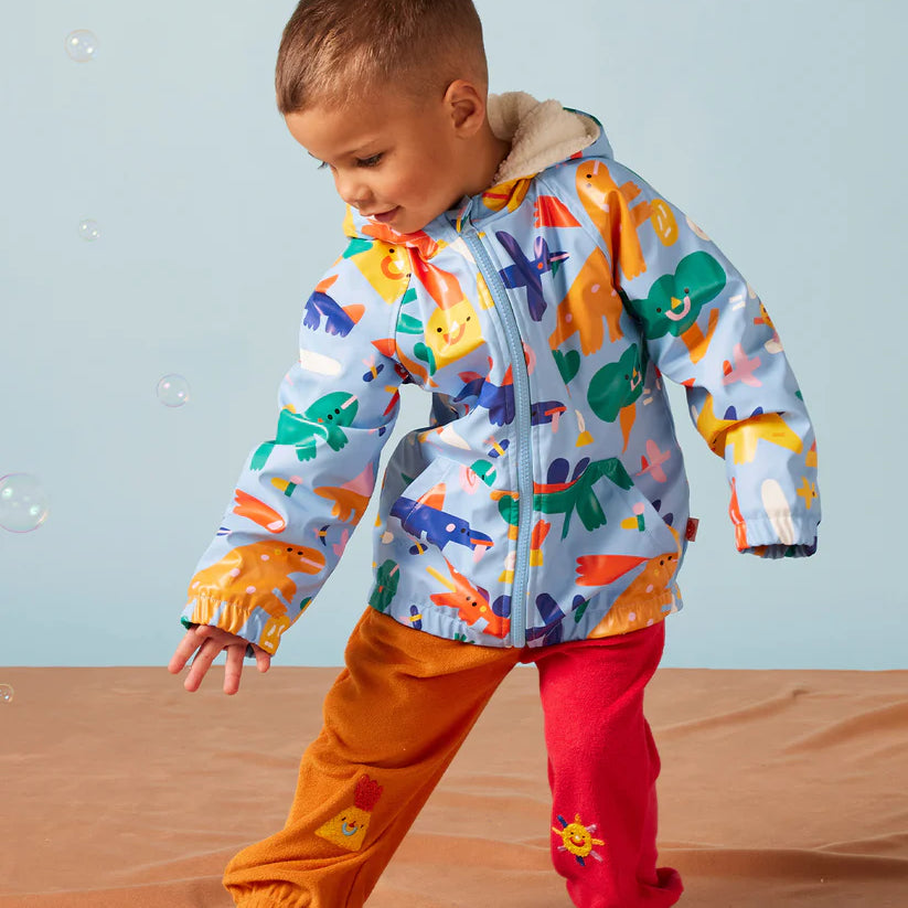 Halcyon Nights - Dino Days Kids Raincoat