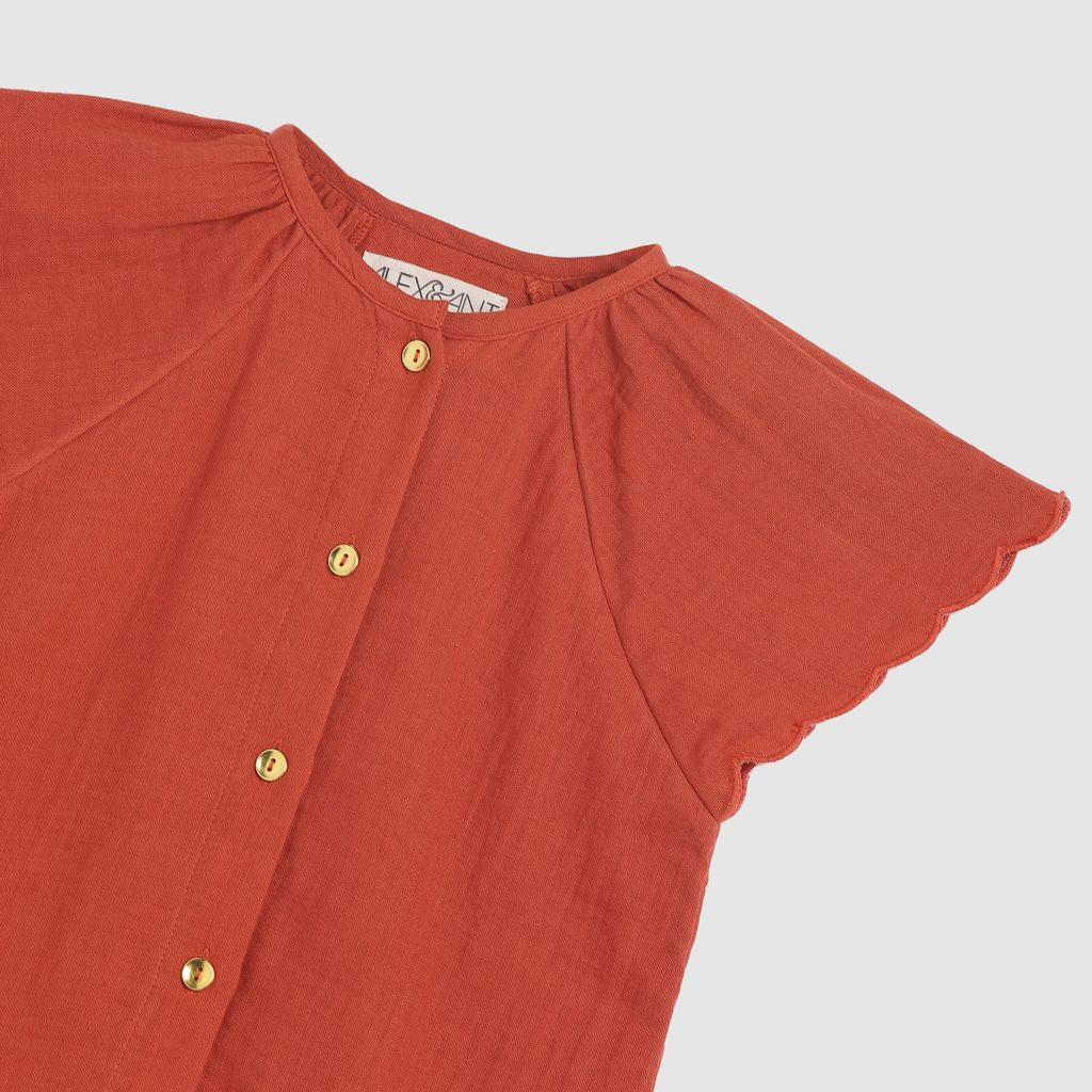 Alex & Ant - Emmi Top - Flame Red